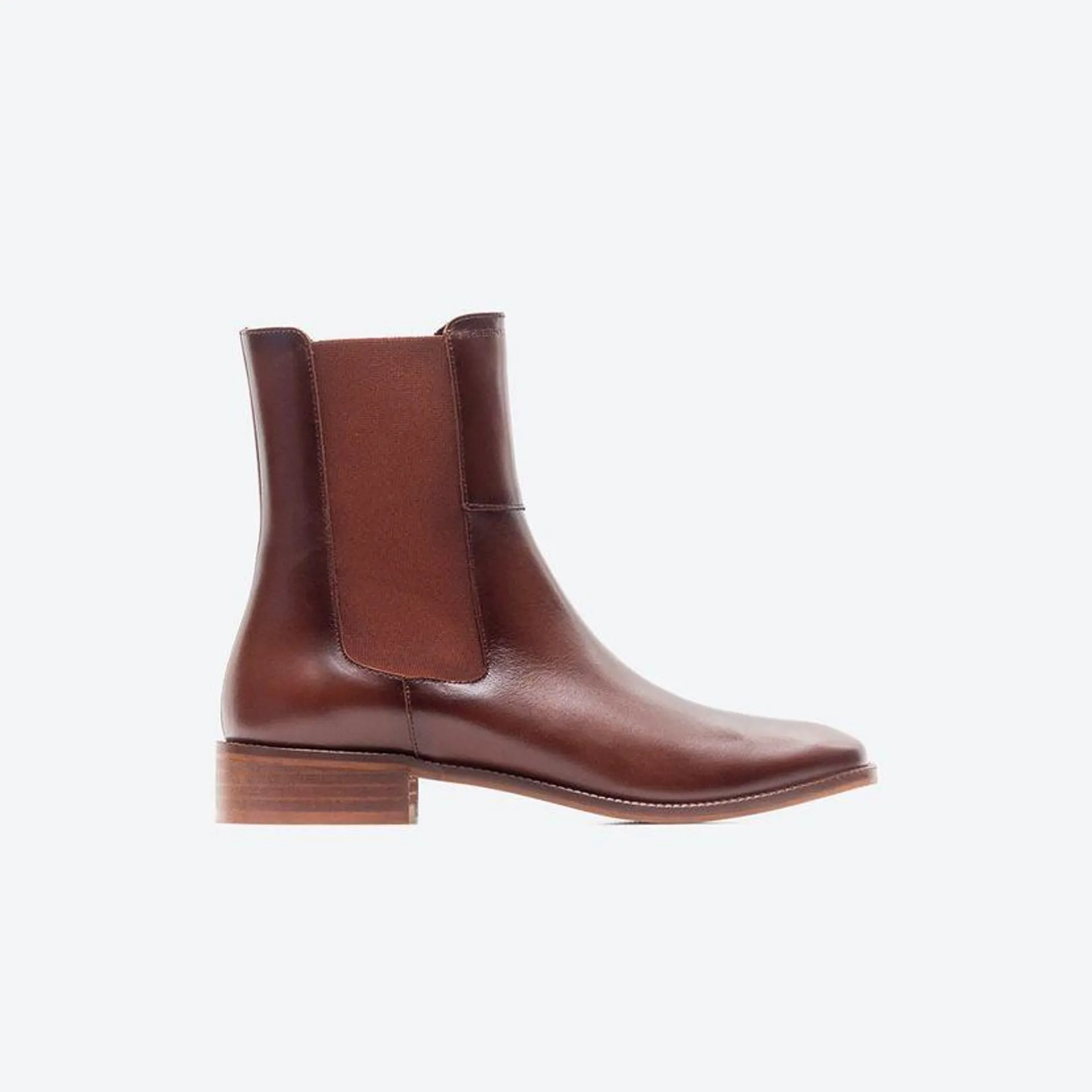 The Everyday Chelsea Boot Bota Casual Mujer Freeport Bcew Castaño Oscuro