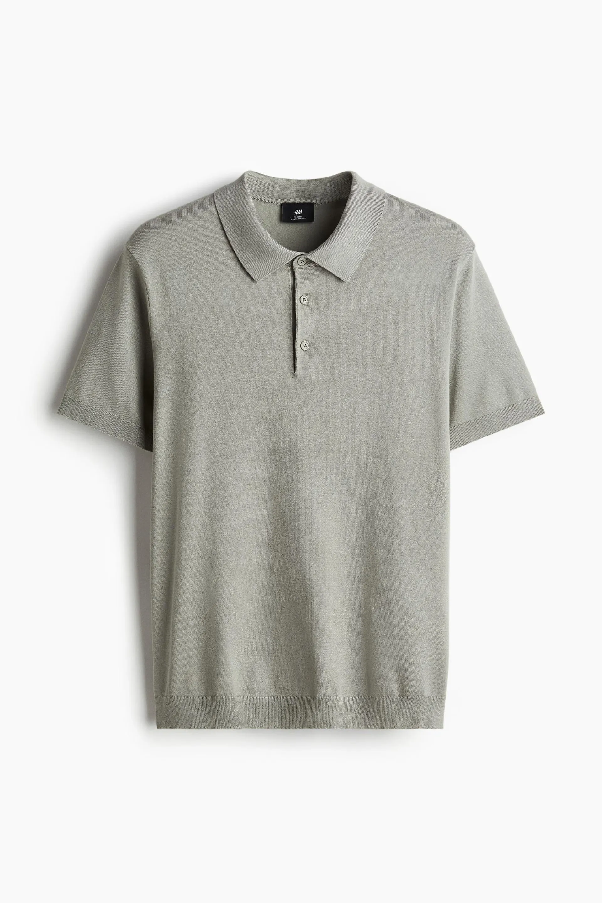 Camiseta estilo polo Slim Fit - H&M Colombia | Moda online, ropa de Mujer, Hombre, Bebé y  Niños | H&M CO