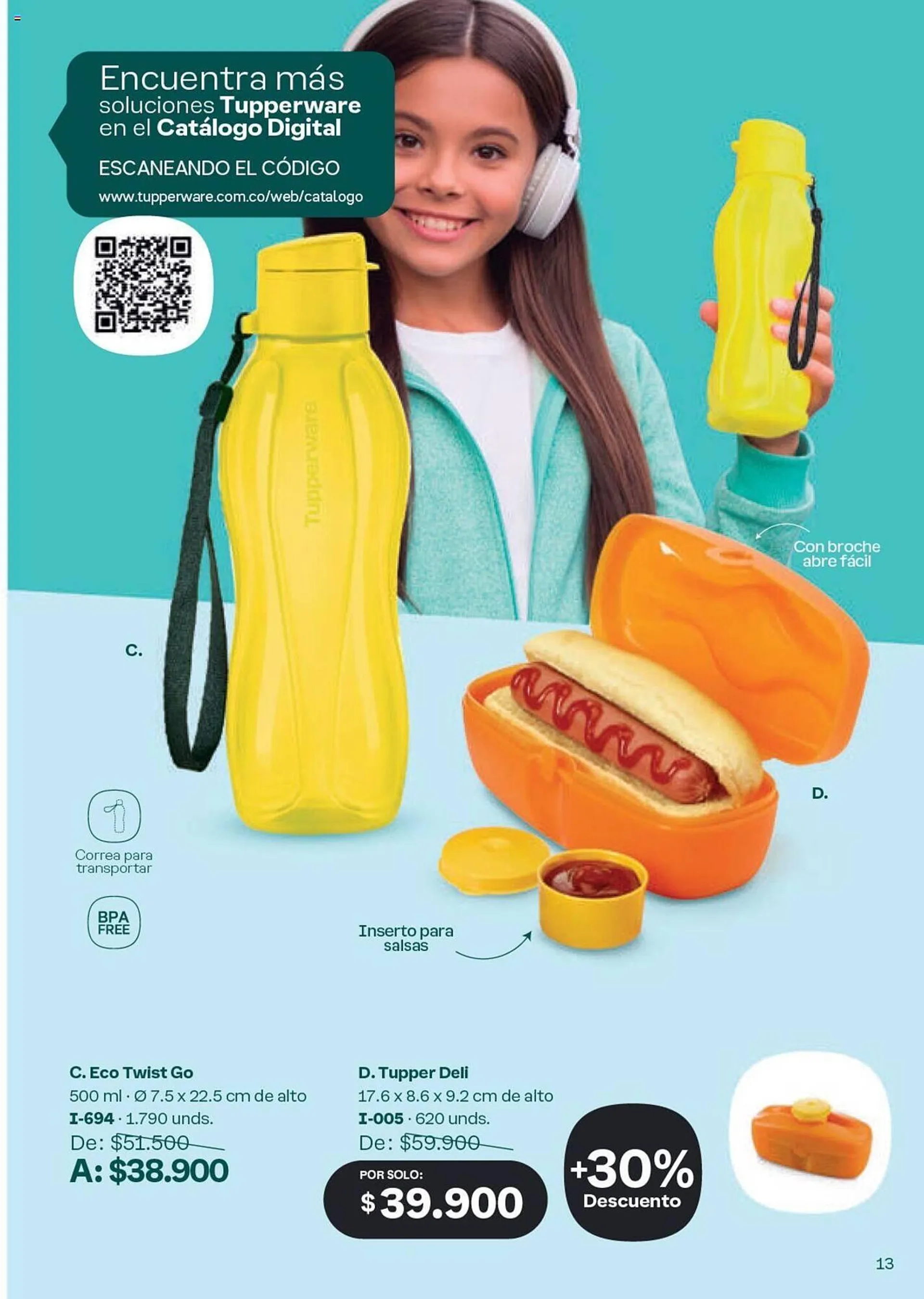 Catalogo de Catálogo Tupperware 4 de octubre al 31 de octubre 2024 - Pag 13