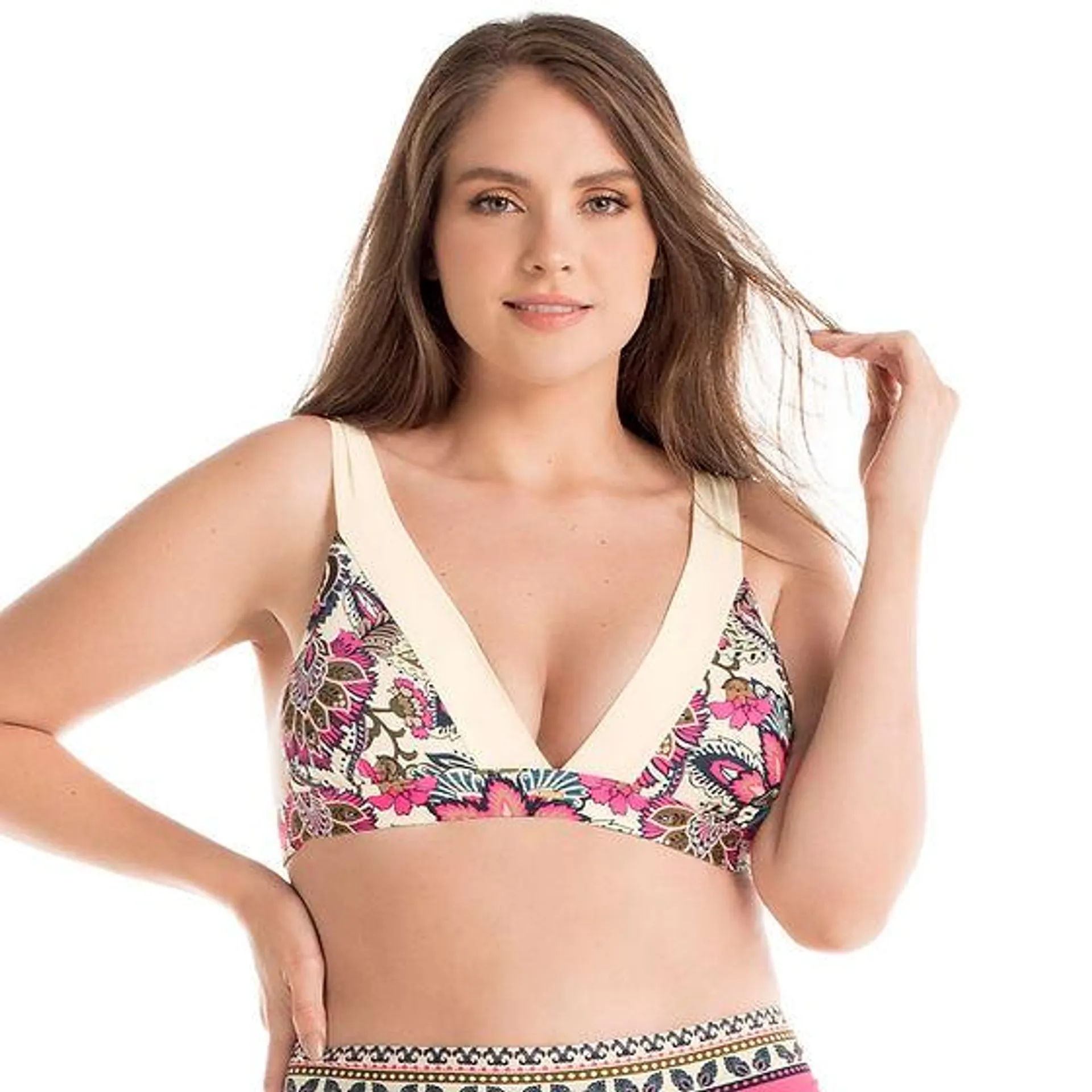 TOP BAÑO · 817210 · Fucsia bohemio