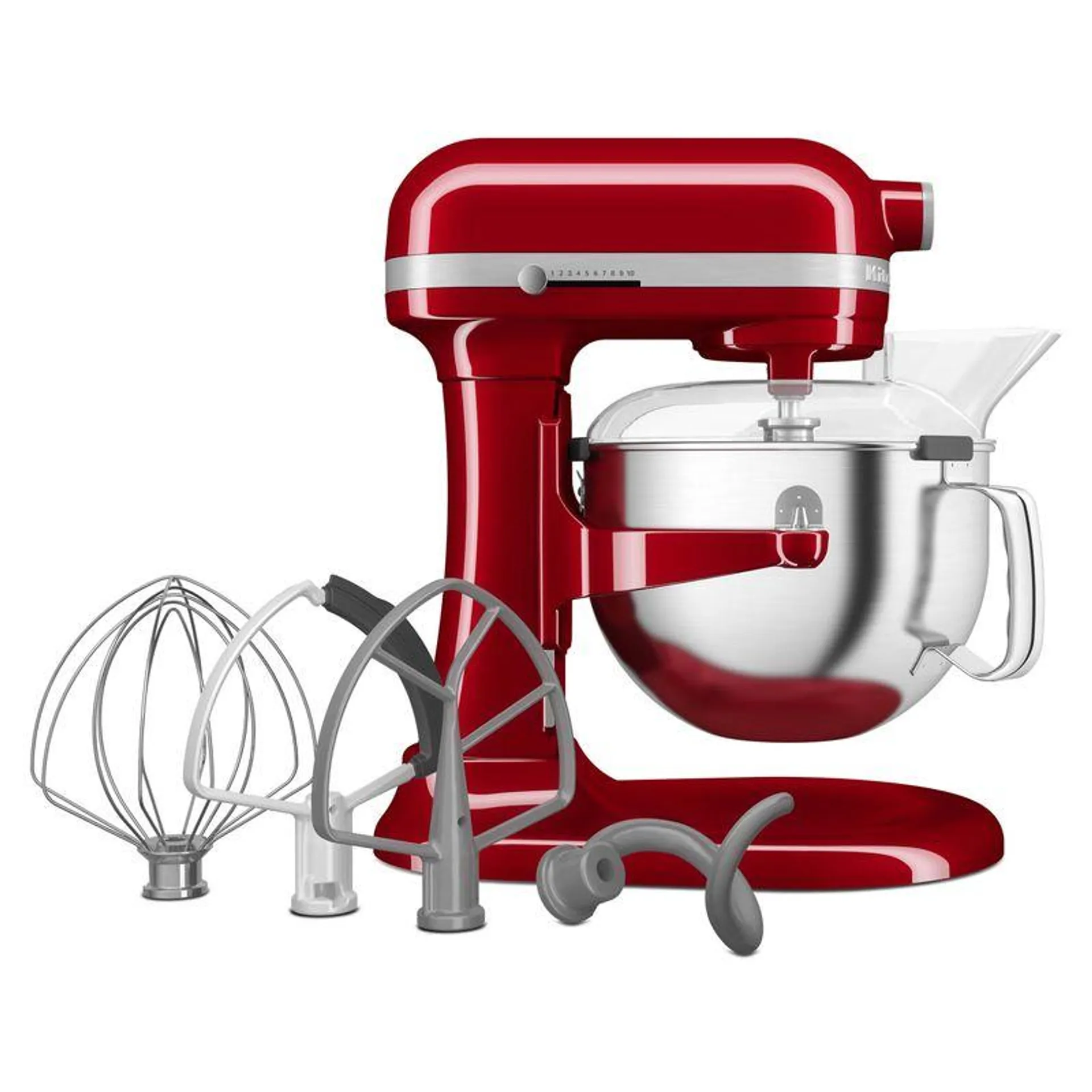 Batidora con Tazón Elevable 5.6 L KitchenAid Empire Red