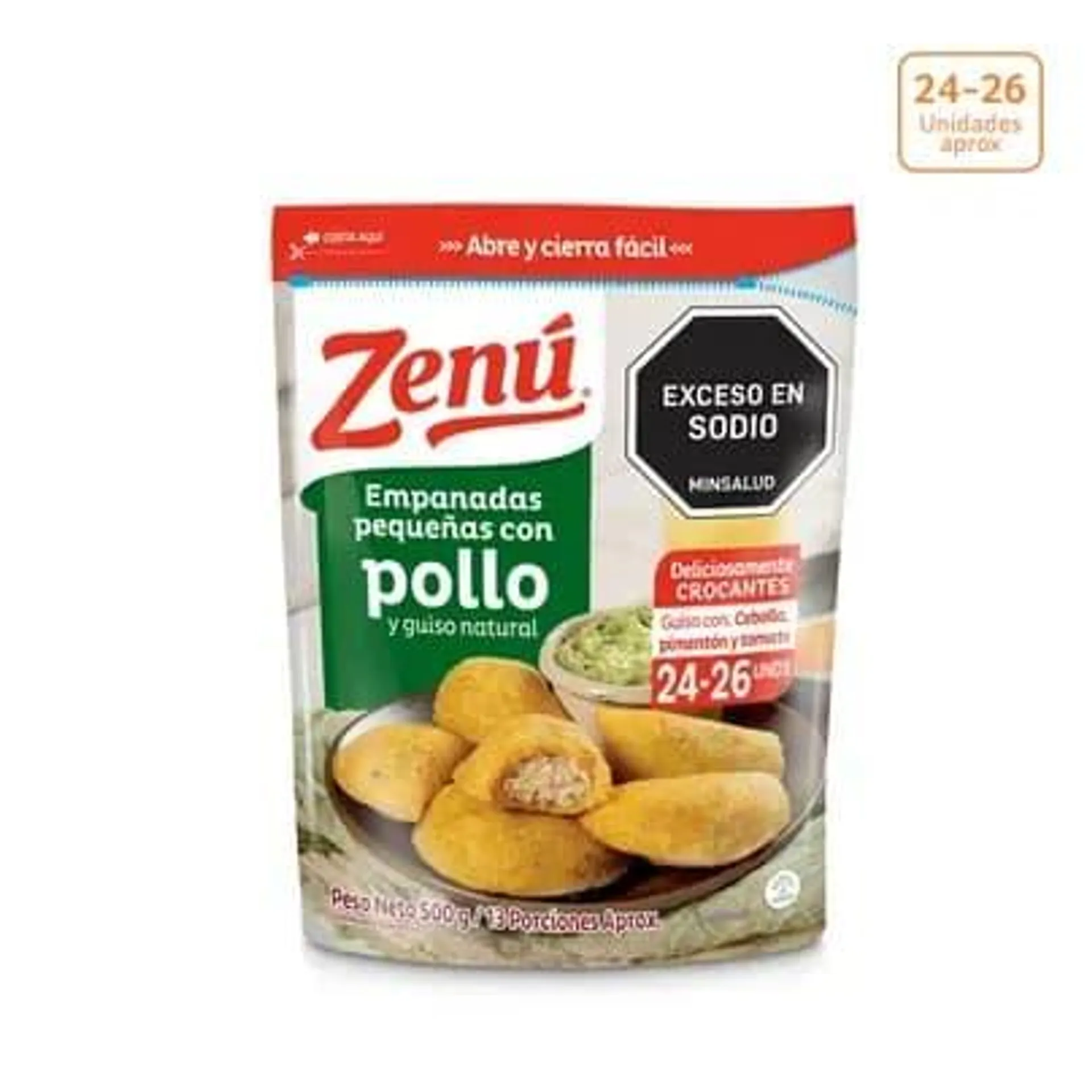 Empanada de pollo Zenú x 500g