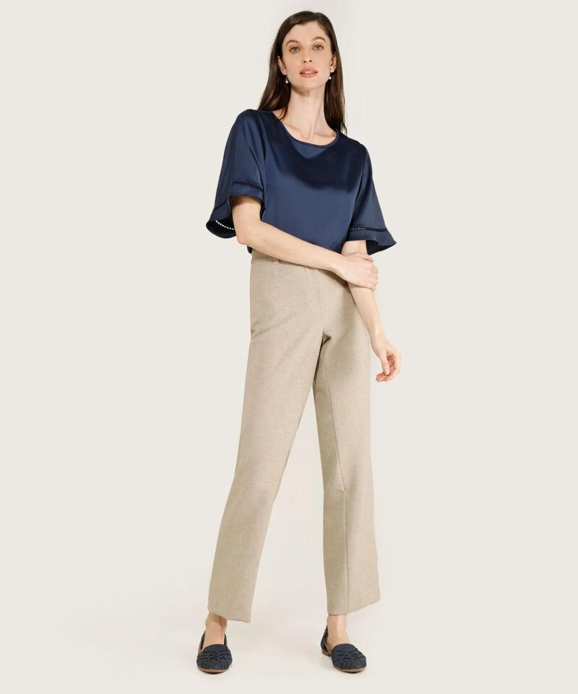 Pantalón Clásico Unicolor