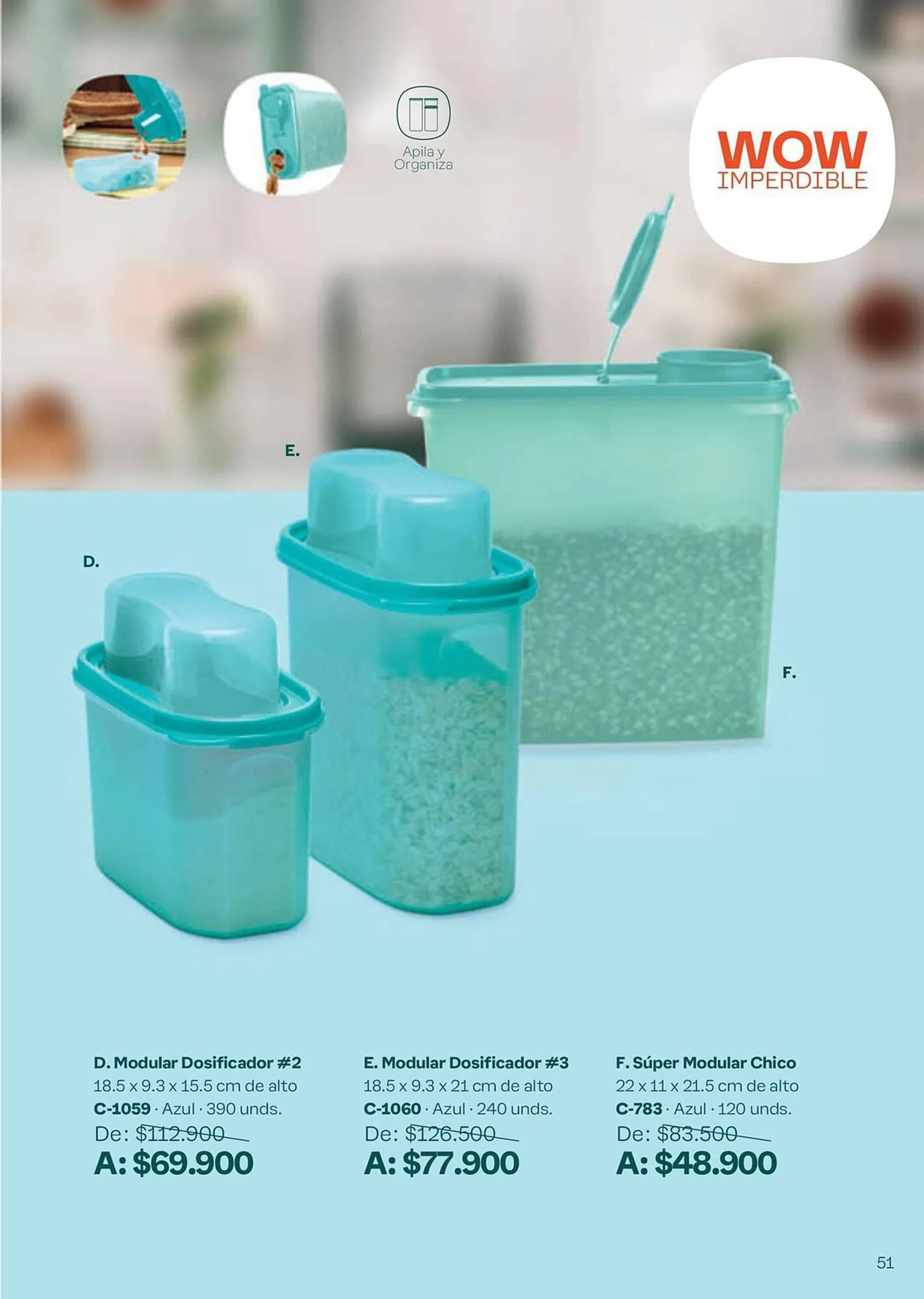 Catalogo de Catálogo Tupperware 6 de septiembre al 3 de octubre 2024 - Pag 51