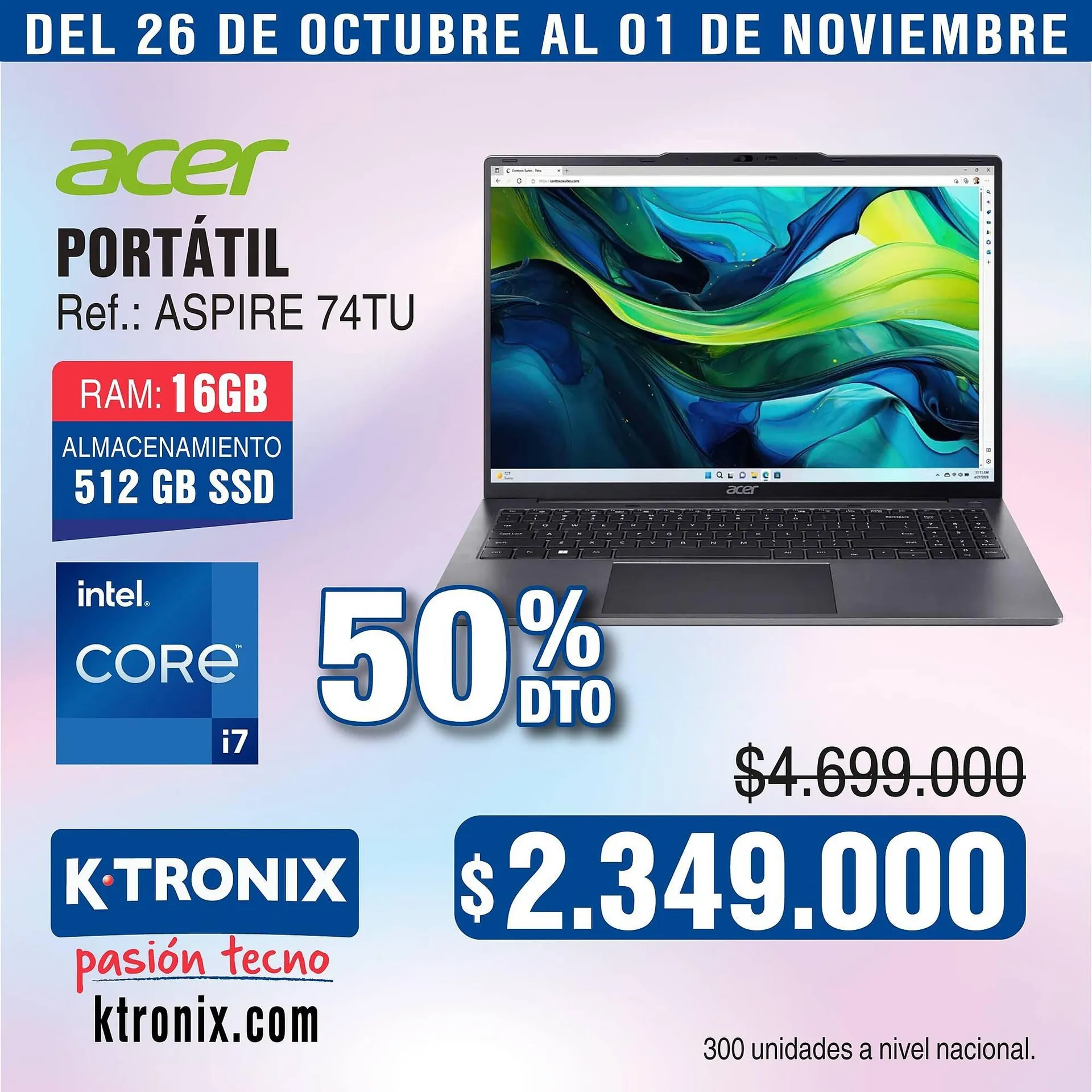 Catalogo de Catálogo Ktronix 26 de octubre al 1 de noviembre 2024 - Pag 3