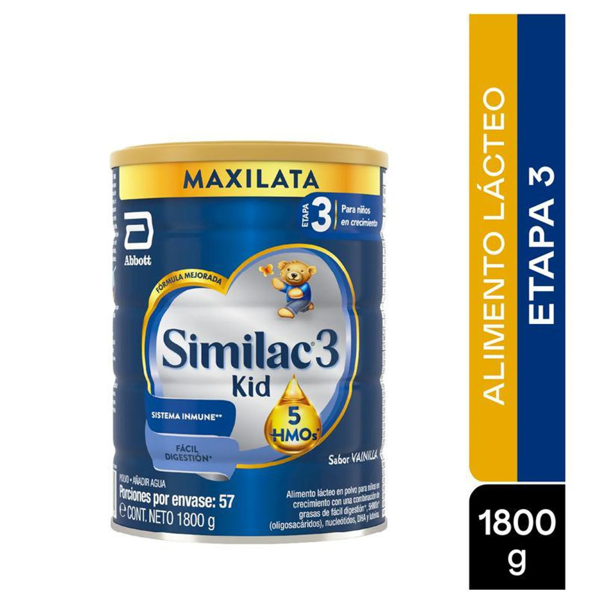 Alimento Lacteo Similac 3 Lata X 1800 Gramos