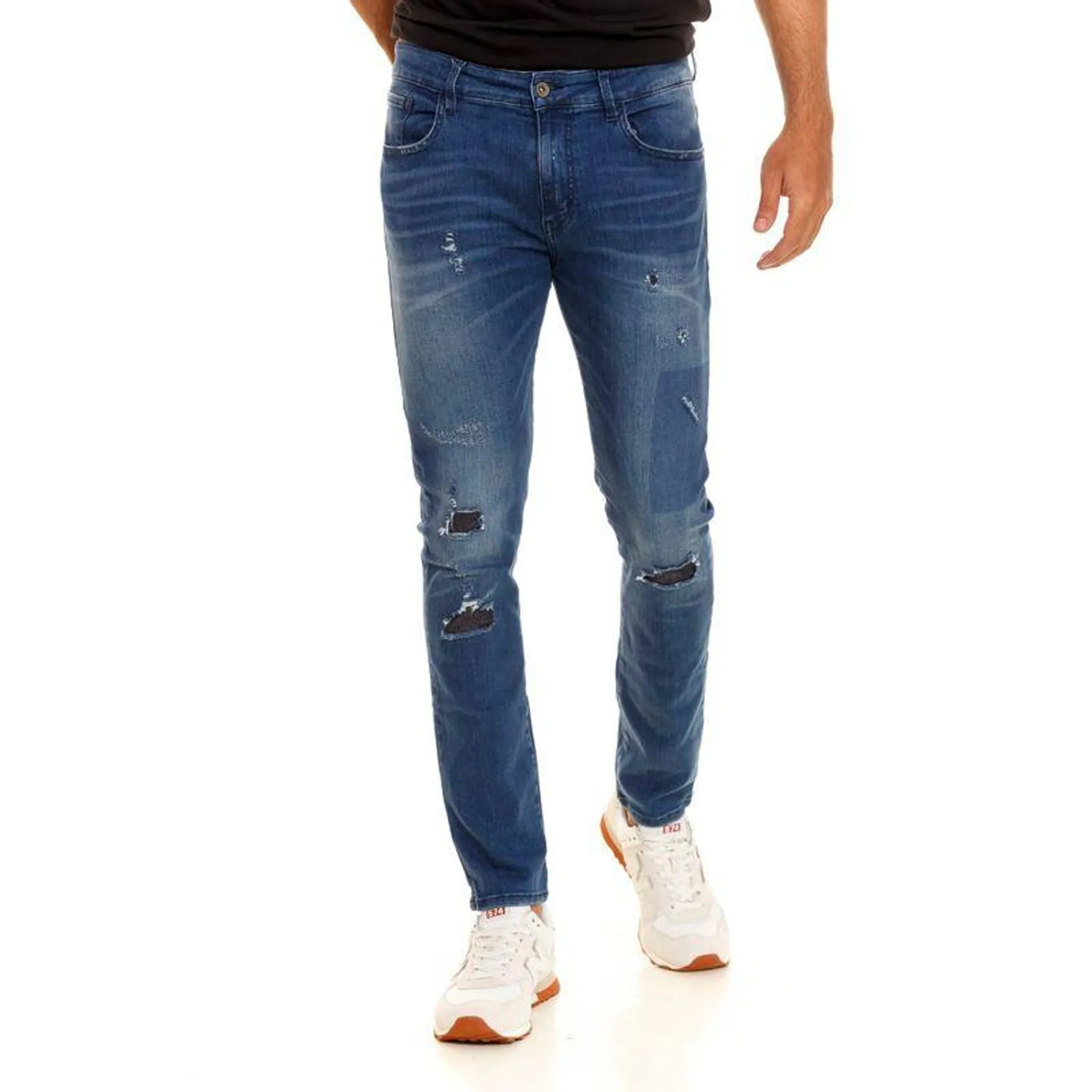 Jean Stretch Para Hombre Power Pilatos