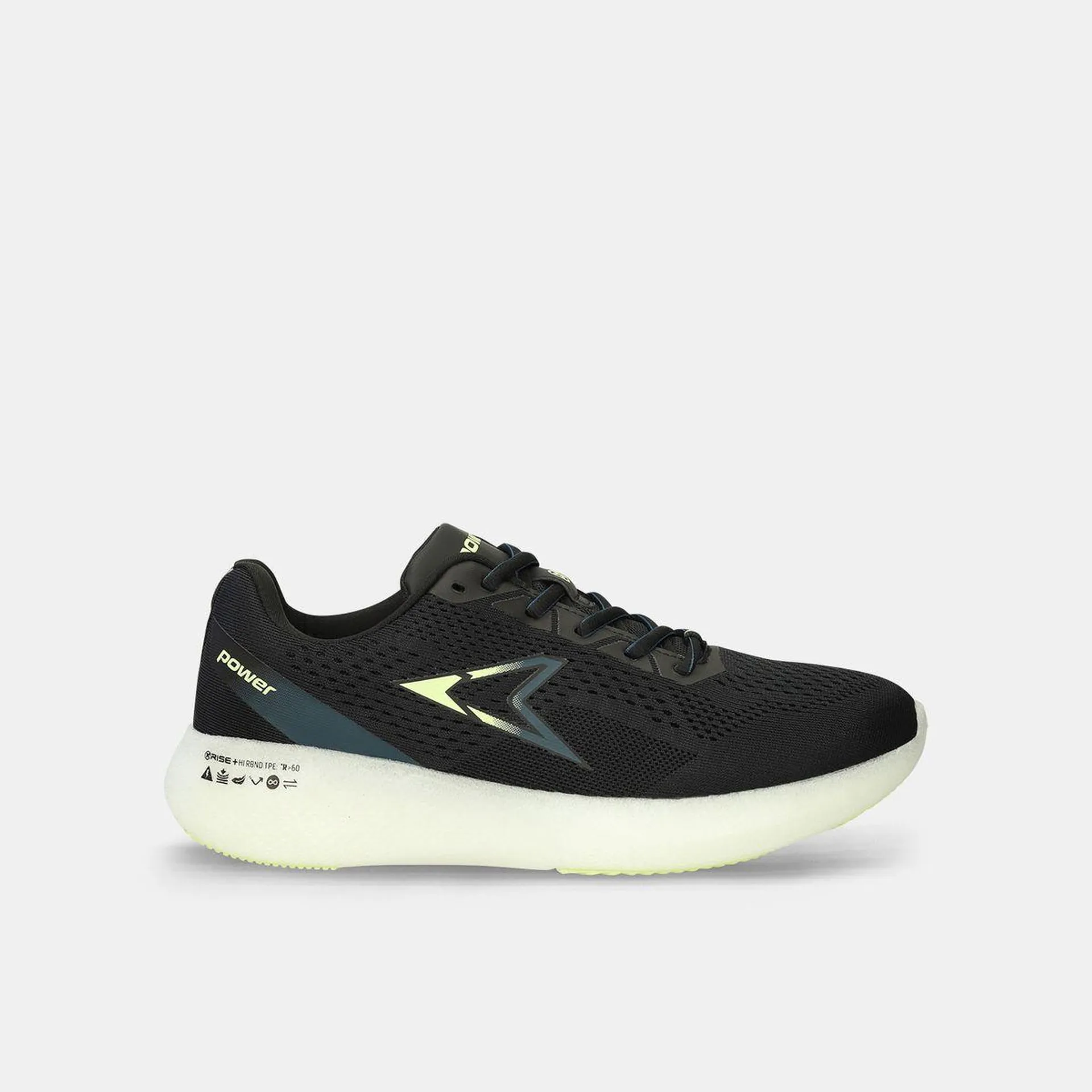 Tenis Deportivos Negro Power Xorise + 100 Rn Eros Hombre