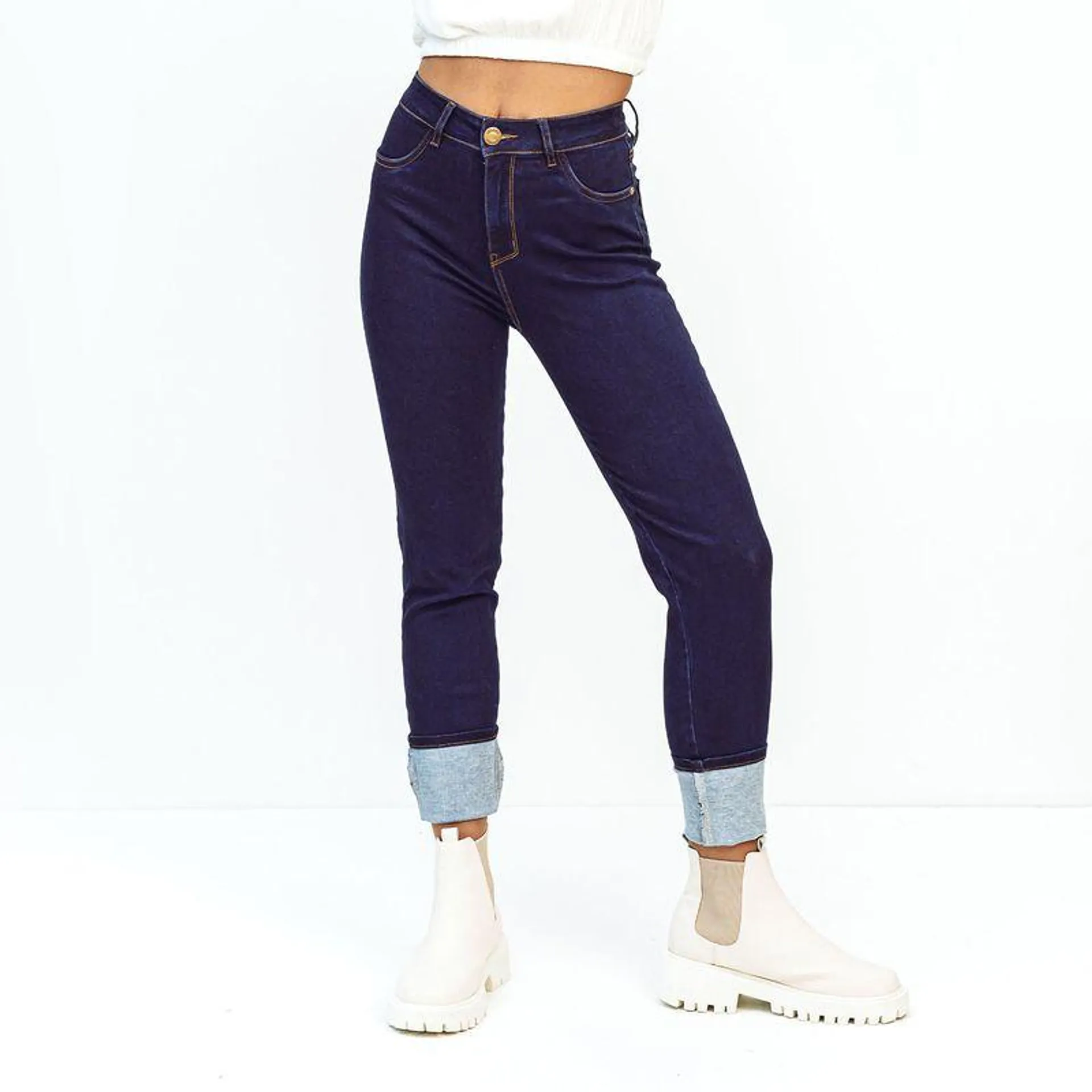 Jean Skinny Talle Alto Pistia