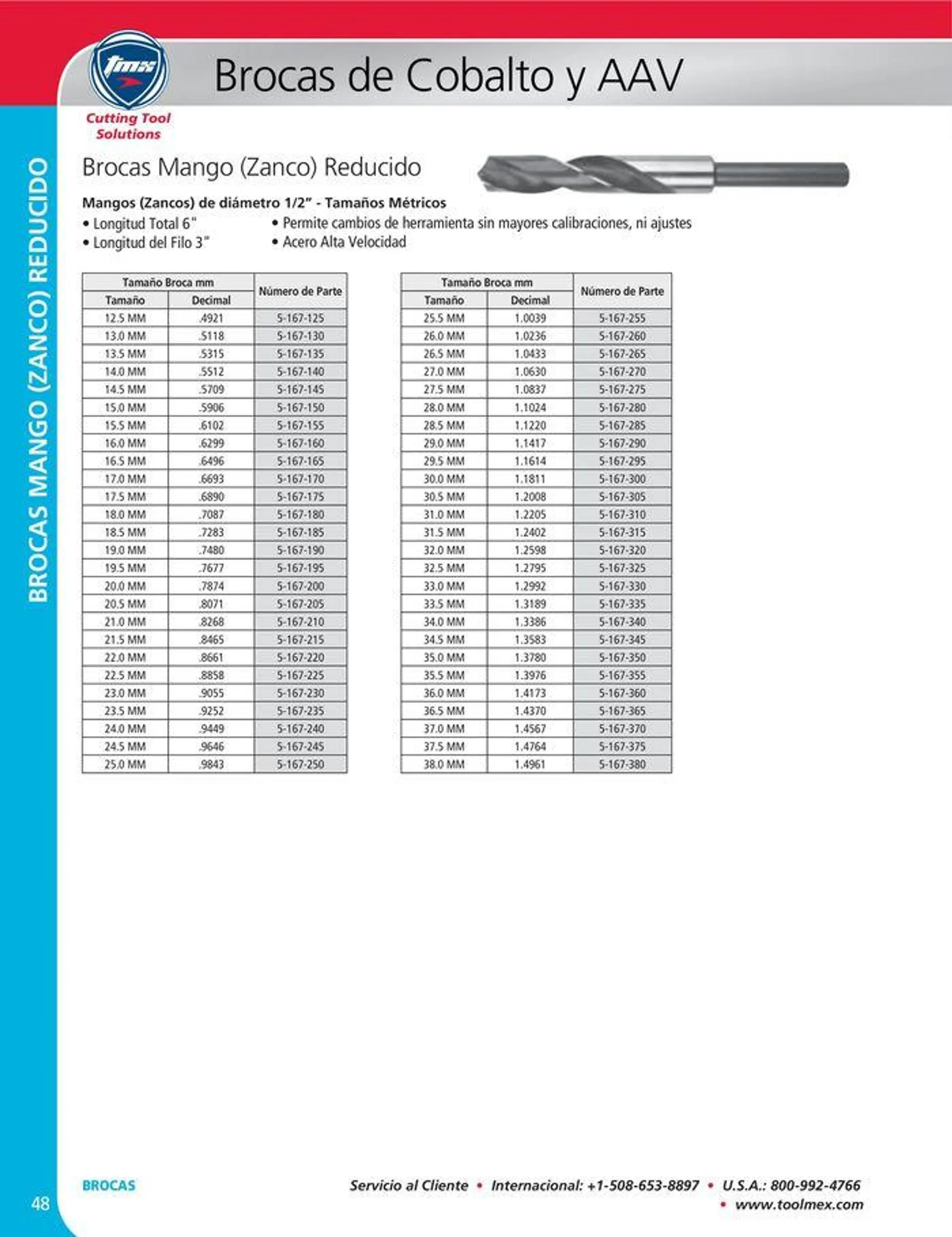 Catalogo de Cutting tool solution 15 de enero al 31 de diciembre 2024 - Pag 48