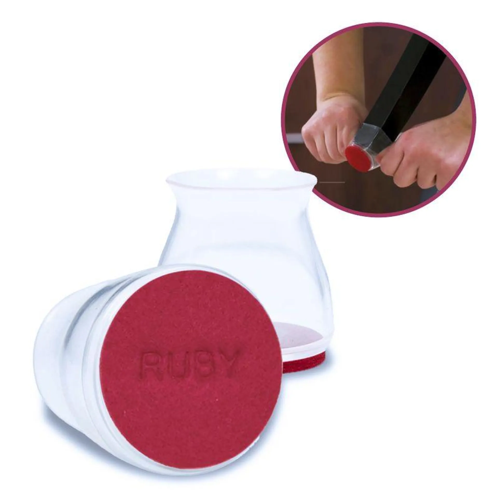 Protectores para patas de sillas y muebles Ruby Sliders