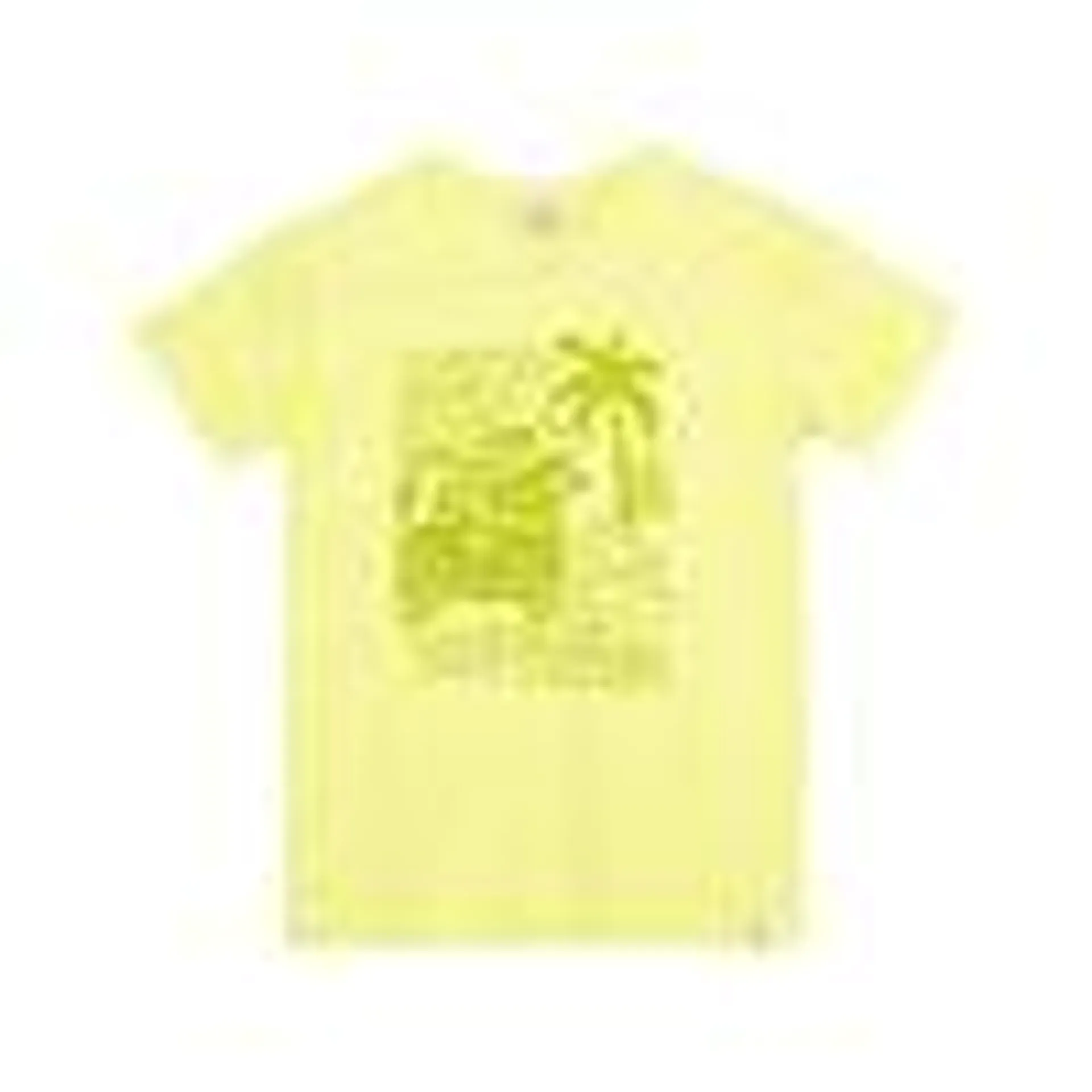 Camiseta Miguel amarilla y verde para niño
