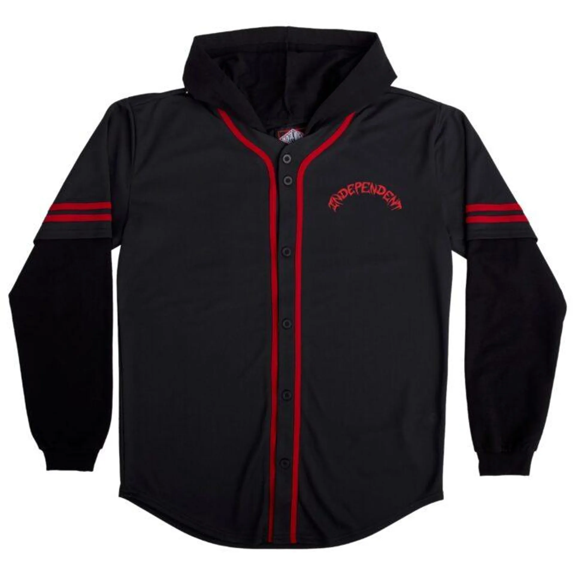 Camisa Independent Night Prowlers Baseball Black