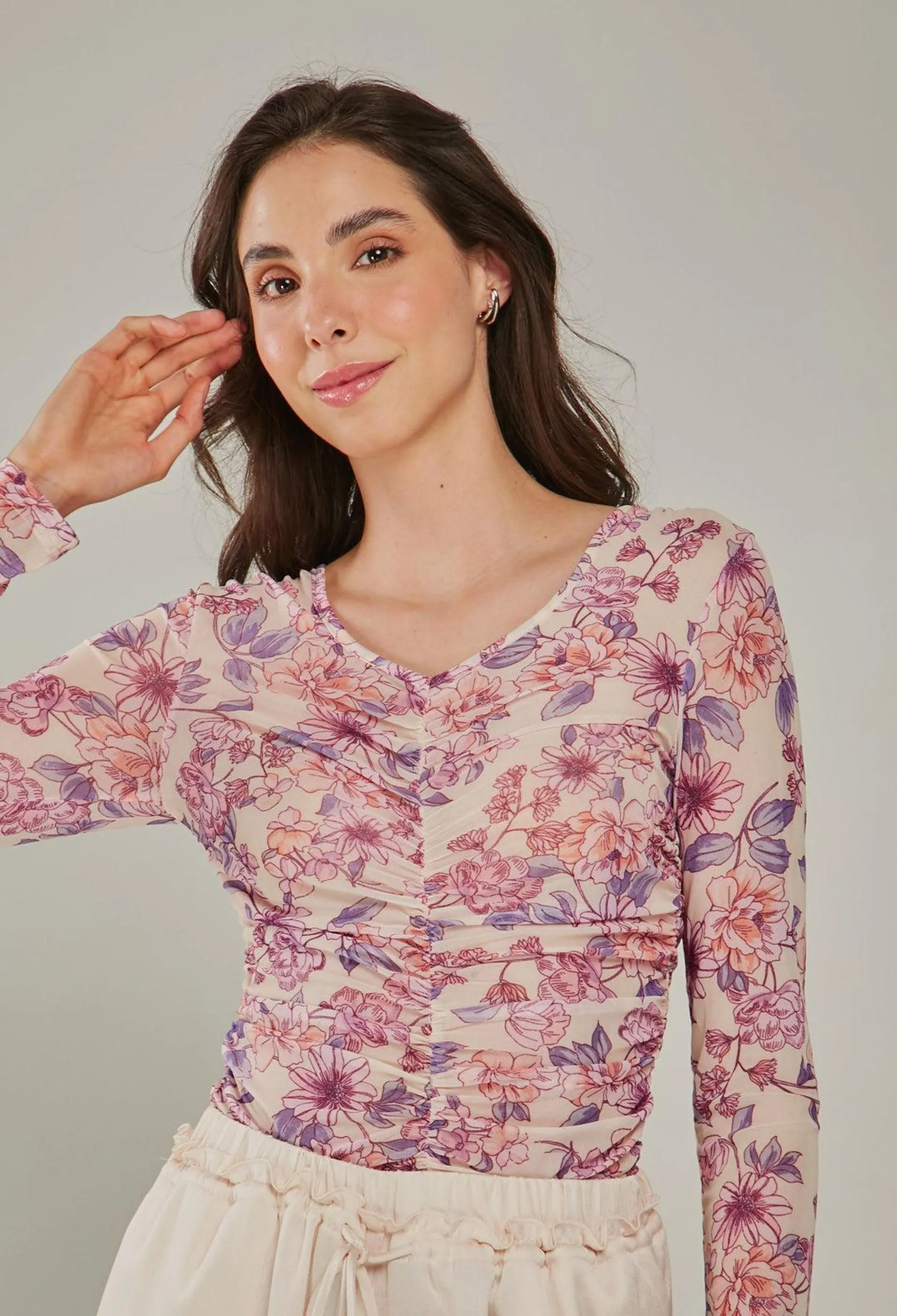 Blusa Flores Mujer - SALE