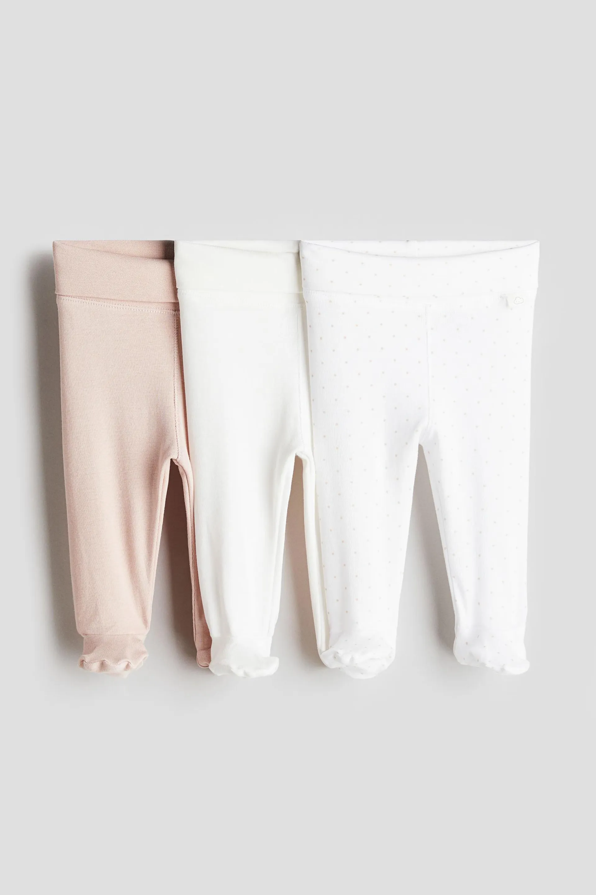 Pack de 3 leggings con cintura desplegable - H&M Colombia | Moda online, ropa de Mujer, Hombre, Bebé y  Niños | H&M CO