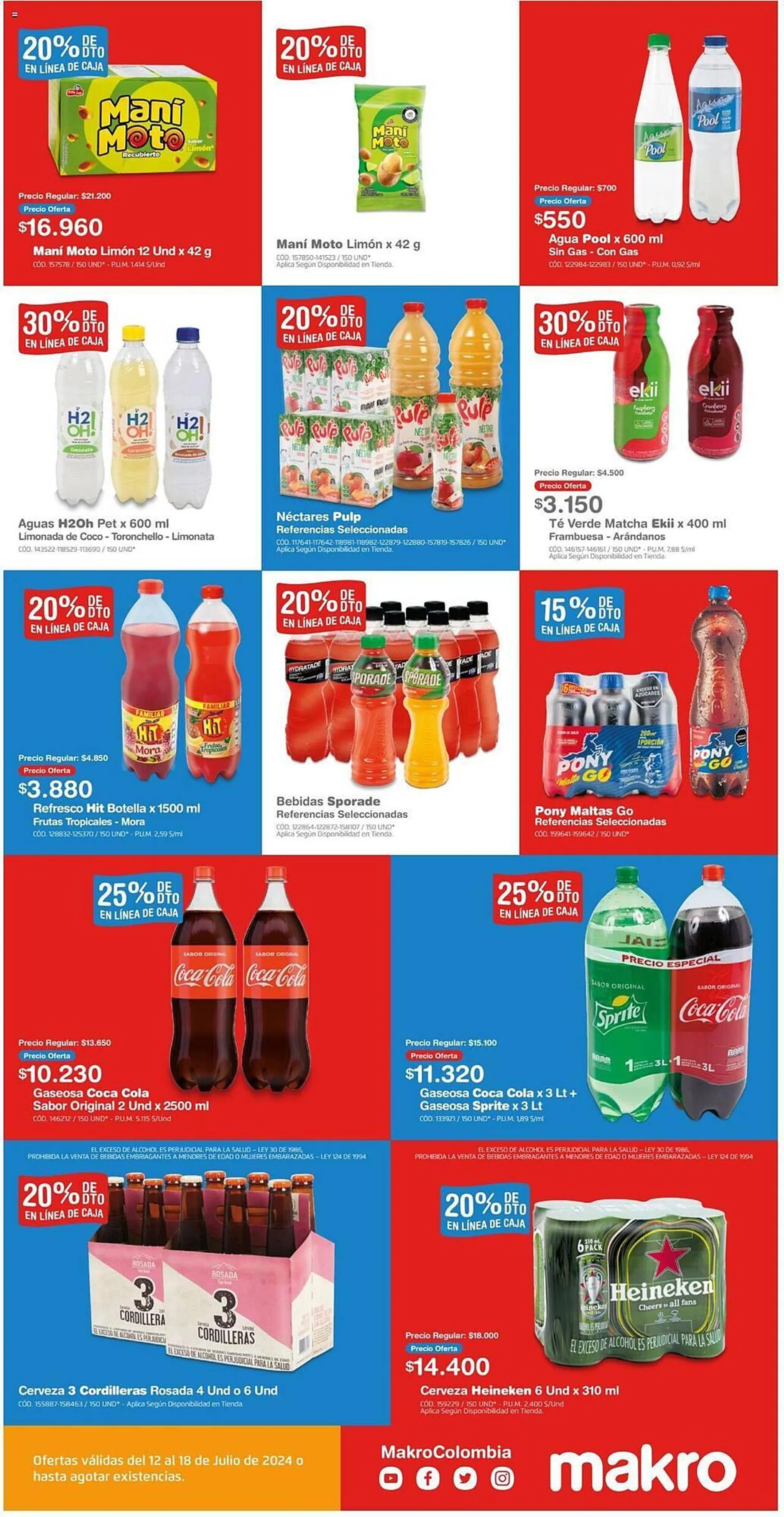 Catalogo de Catálogo Makro 12 de julio al 18 de julio 2024 - Pag 12