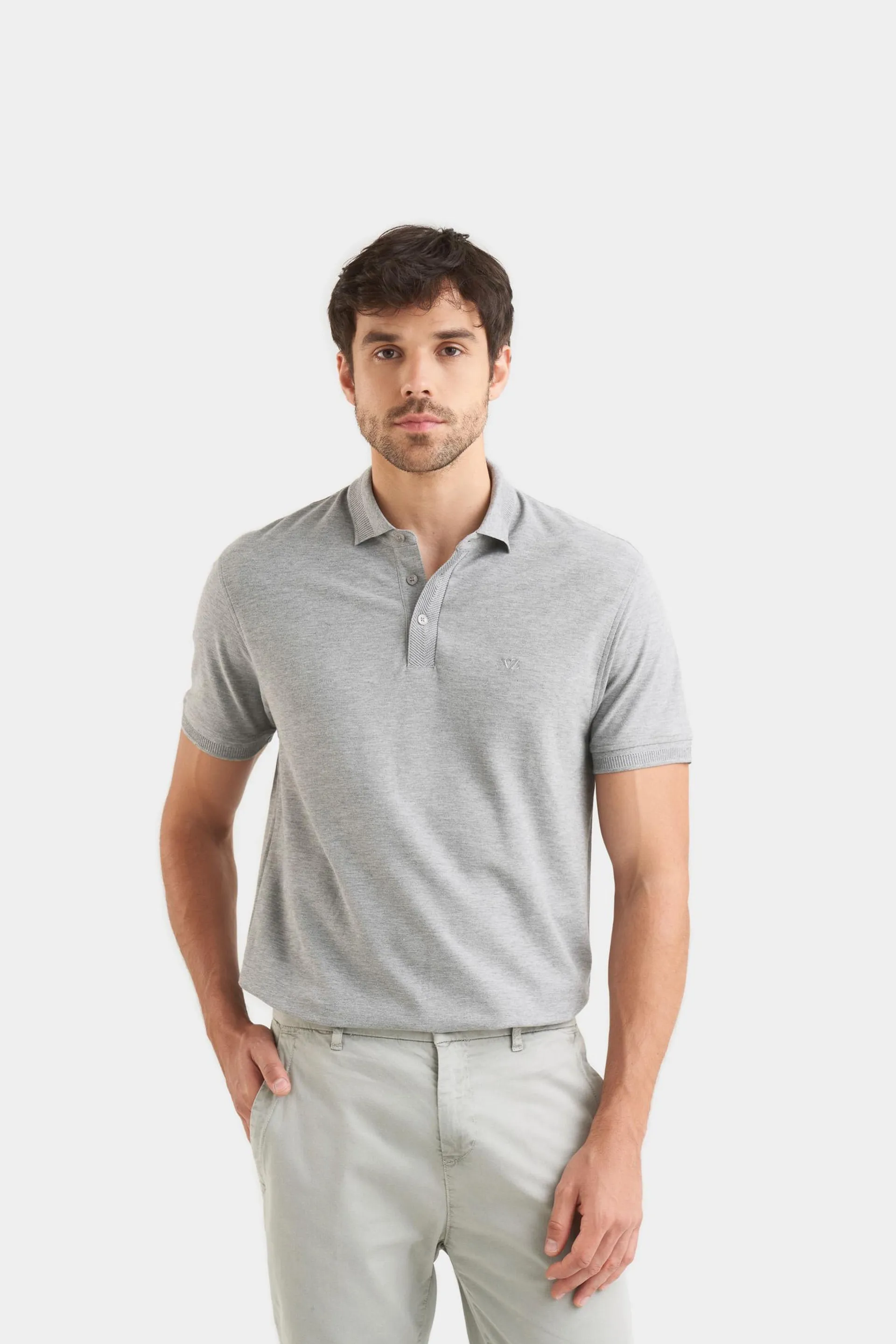 Polo casual algodón pima