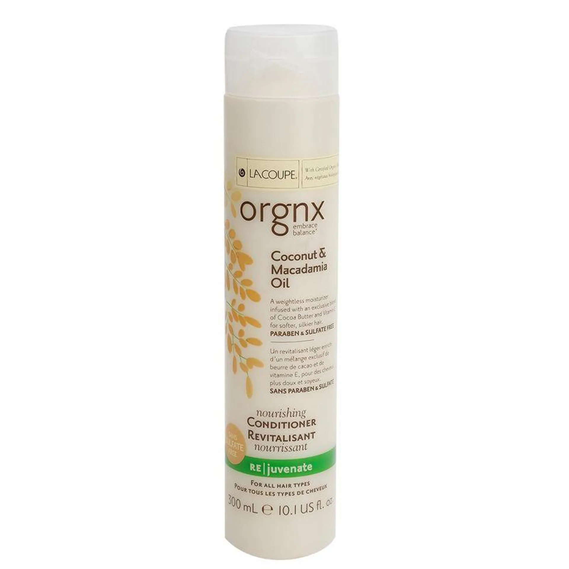 Acondicionador Orgnx Coco y Macadamia