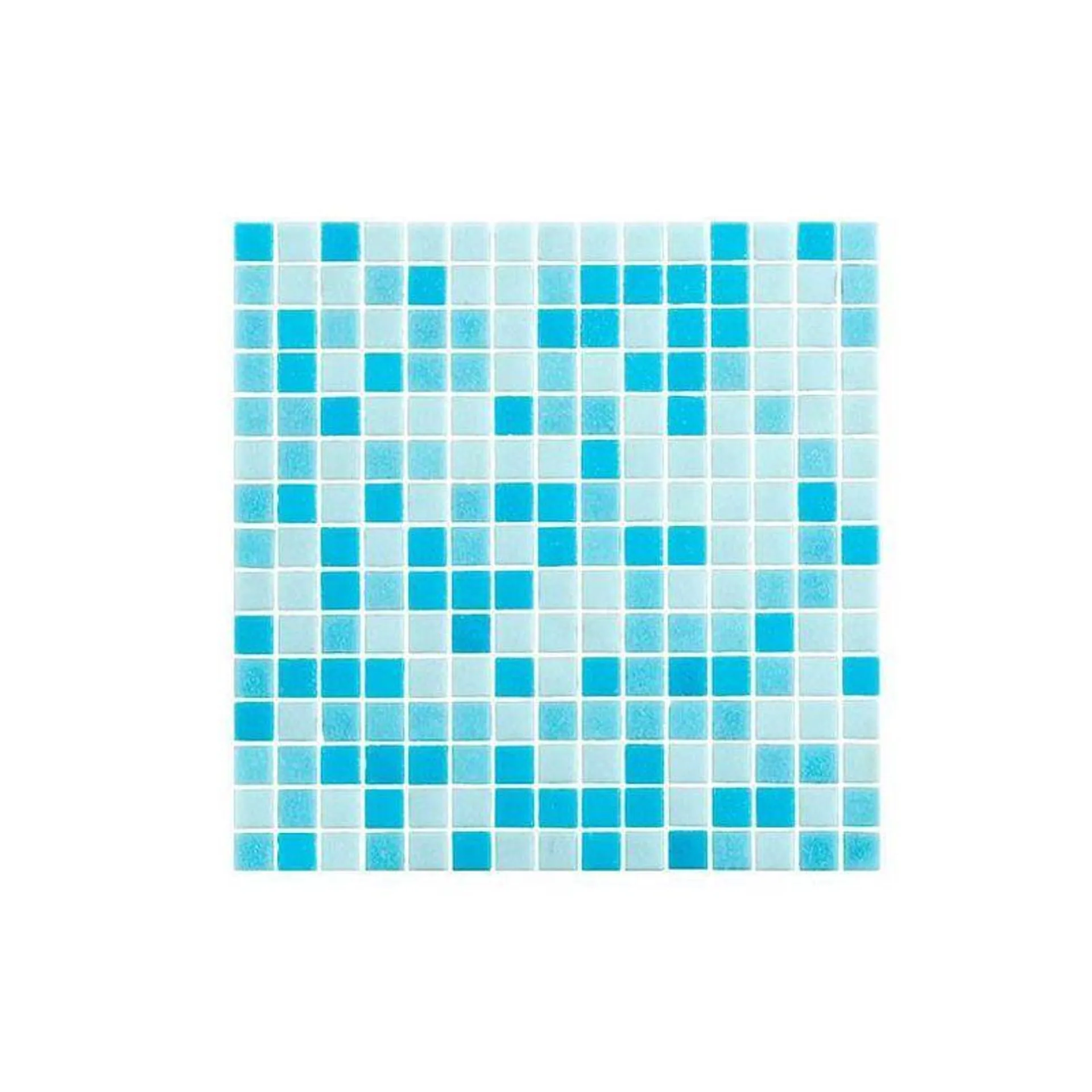 Decorados Para Pared Estilo Mosaico Para Piscinas Vi13-Trip 32.7x32.7 Azul