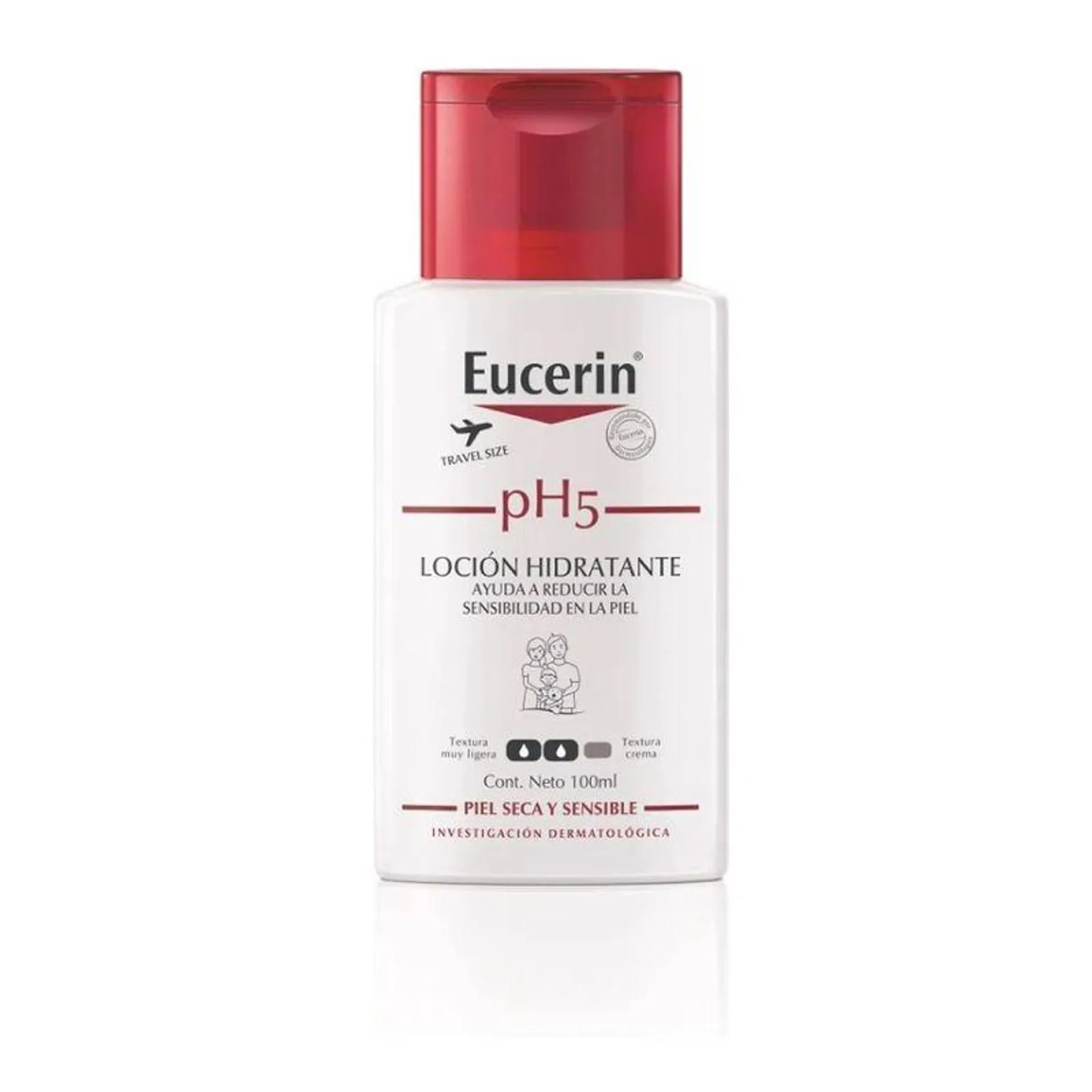 Locion Eucerin Ph5 Pantenol Frasco X 100 Ml