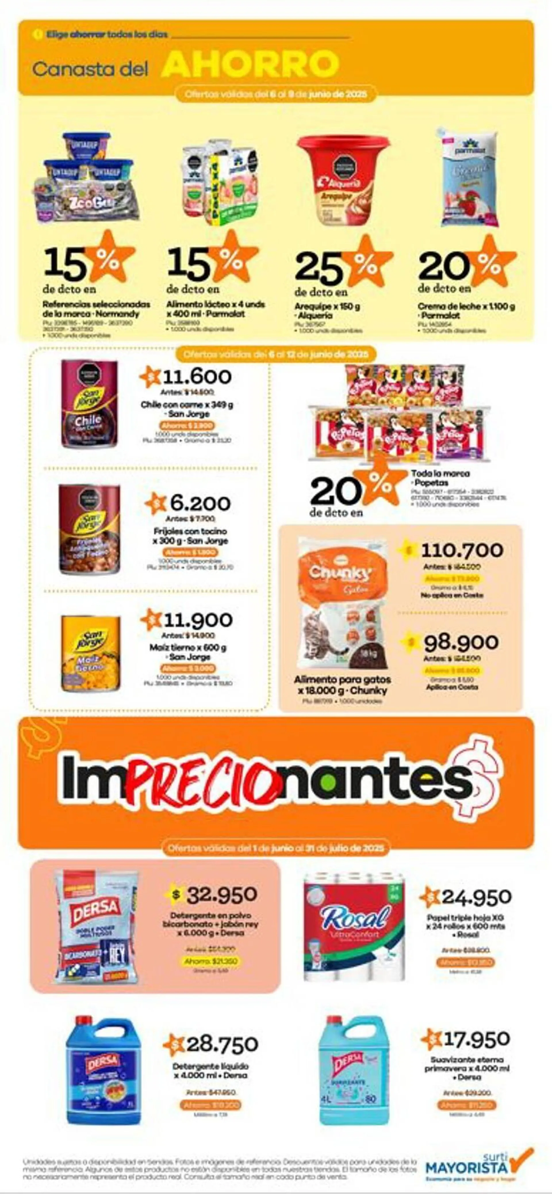 Catalogo de Catálogo Surtimayorista 9 de junio al 31 de julio 2025 - Pag 1