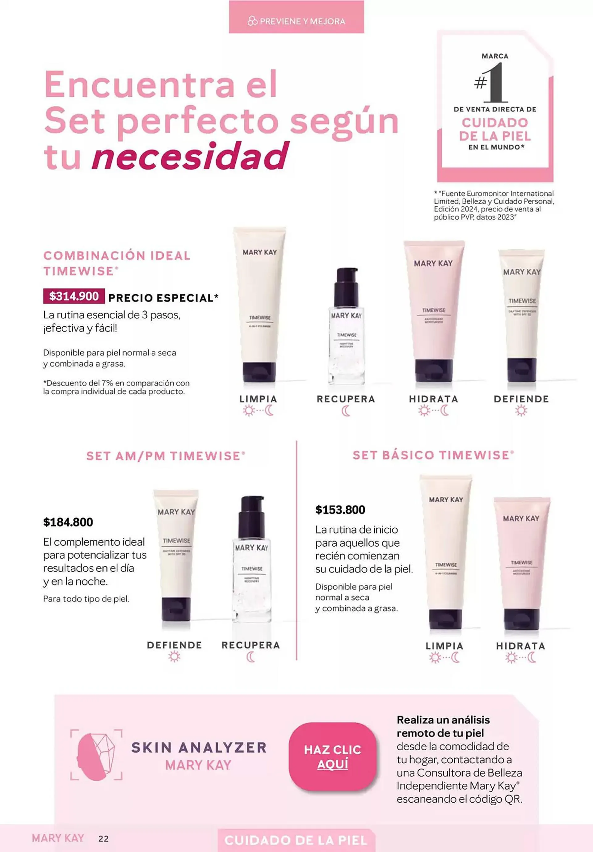 Catalogo de Catálogo Mary Kay 2 de octubre al 31 de octubre 2024 - Pag 22