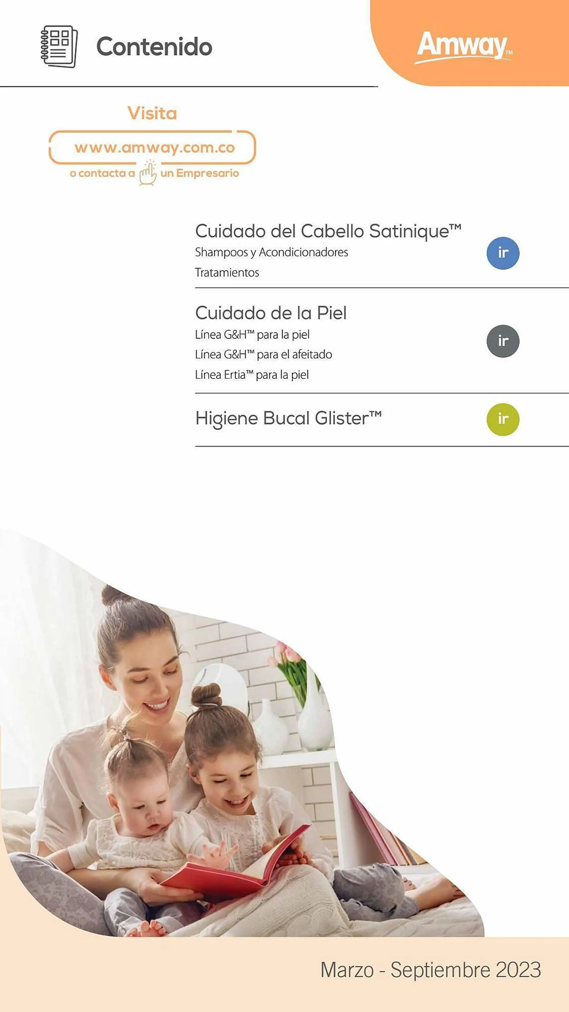 Catalogo de Catálogo Amway 14 de septiembre al 30 de septiembre 2023 - Pag 2