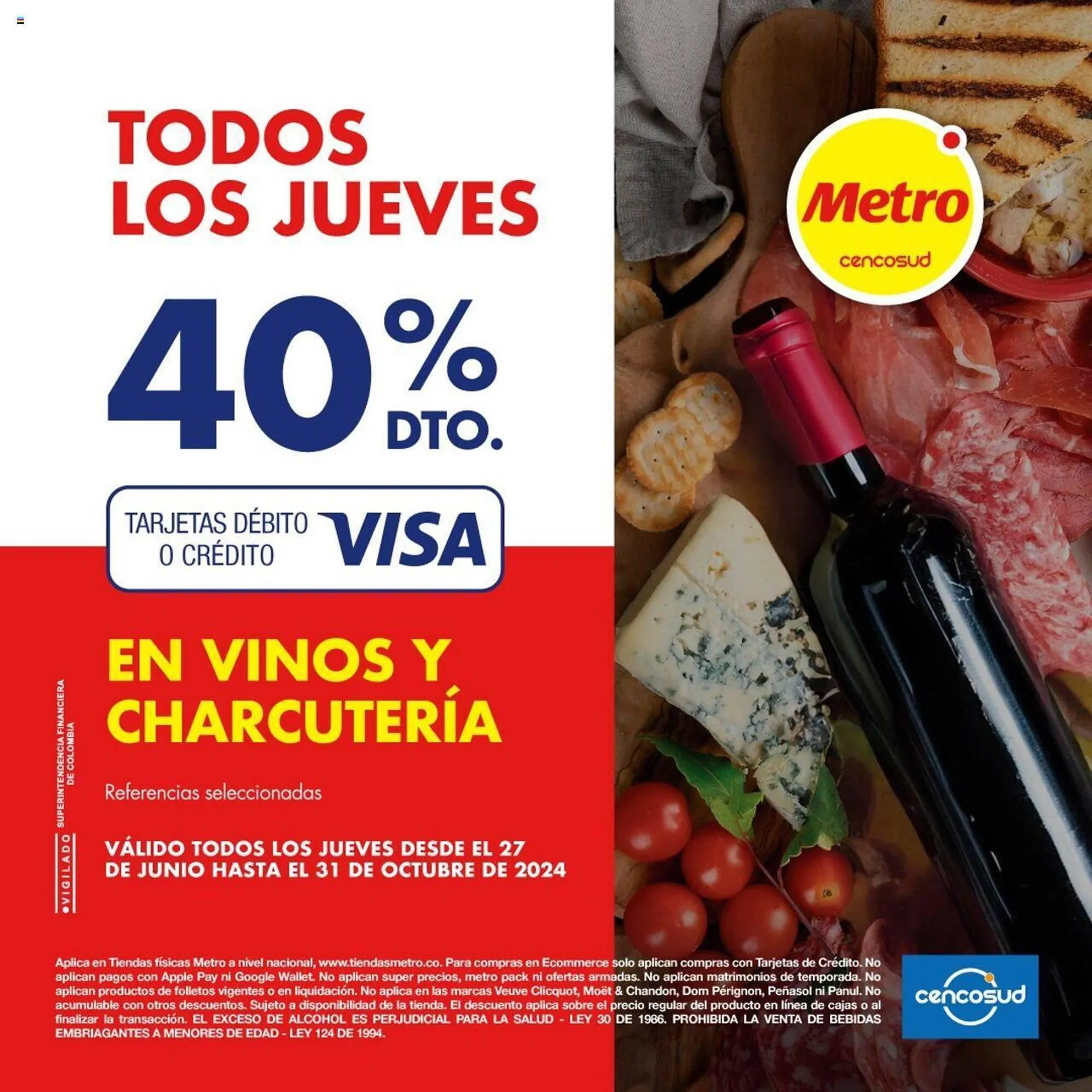 Catalogo de Catálogo Metro 25 de julio al 31 de octubre 2024 - Pag 1