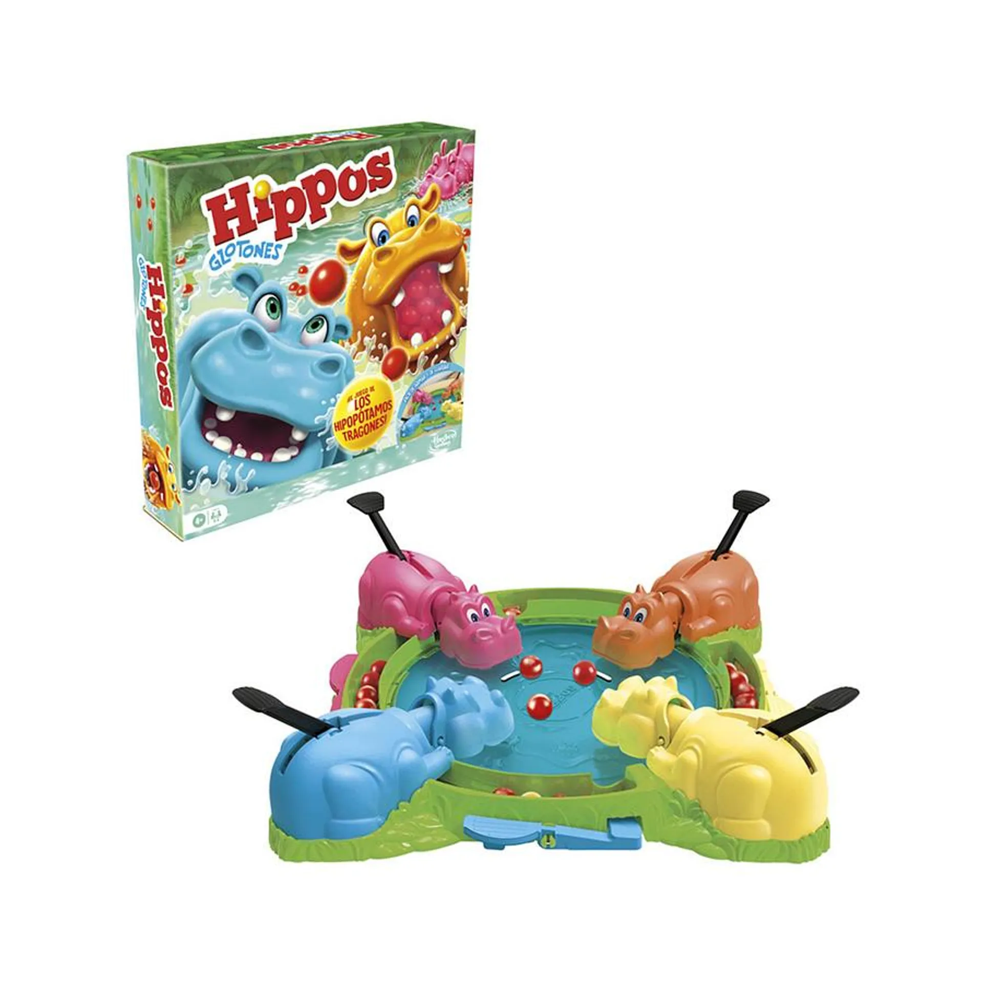 Juego de Mesa Hasbro Gaming Hippos Glotones