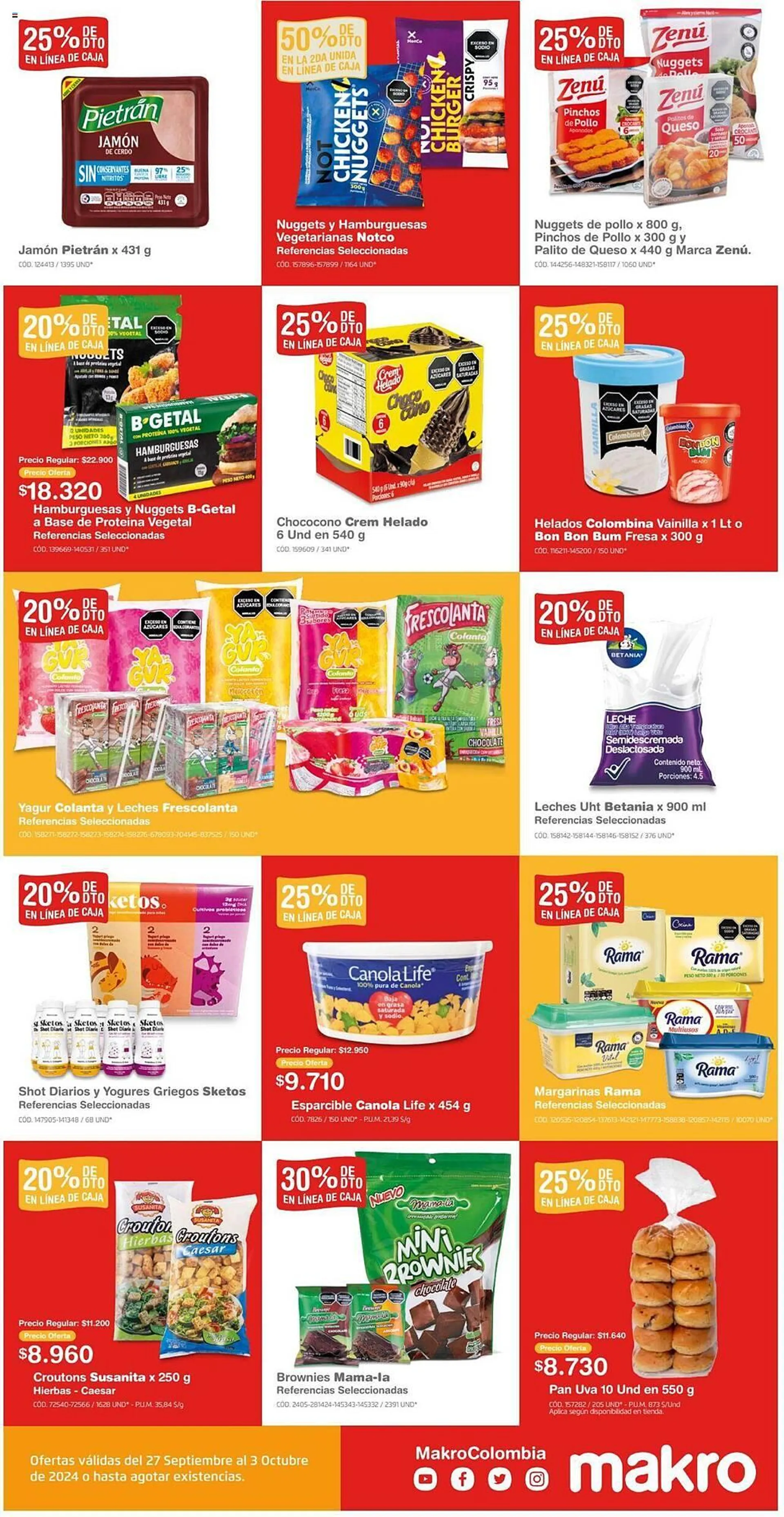 Catalogo de Catálogo Makro 27 de septiembre al 3 de octubre 2024 - Pag 3