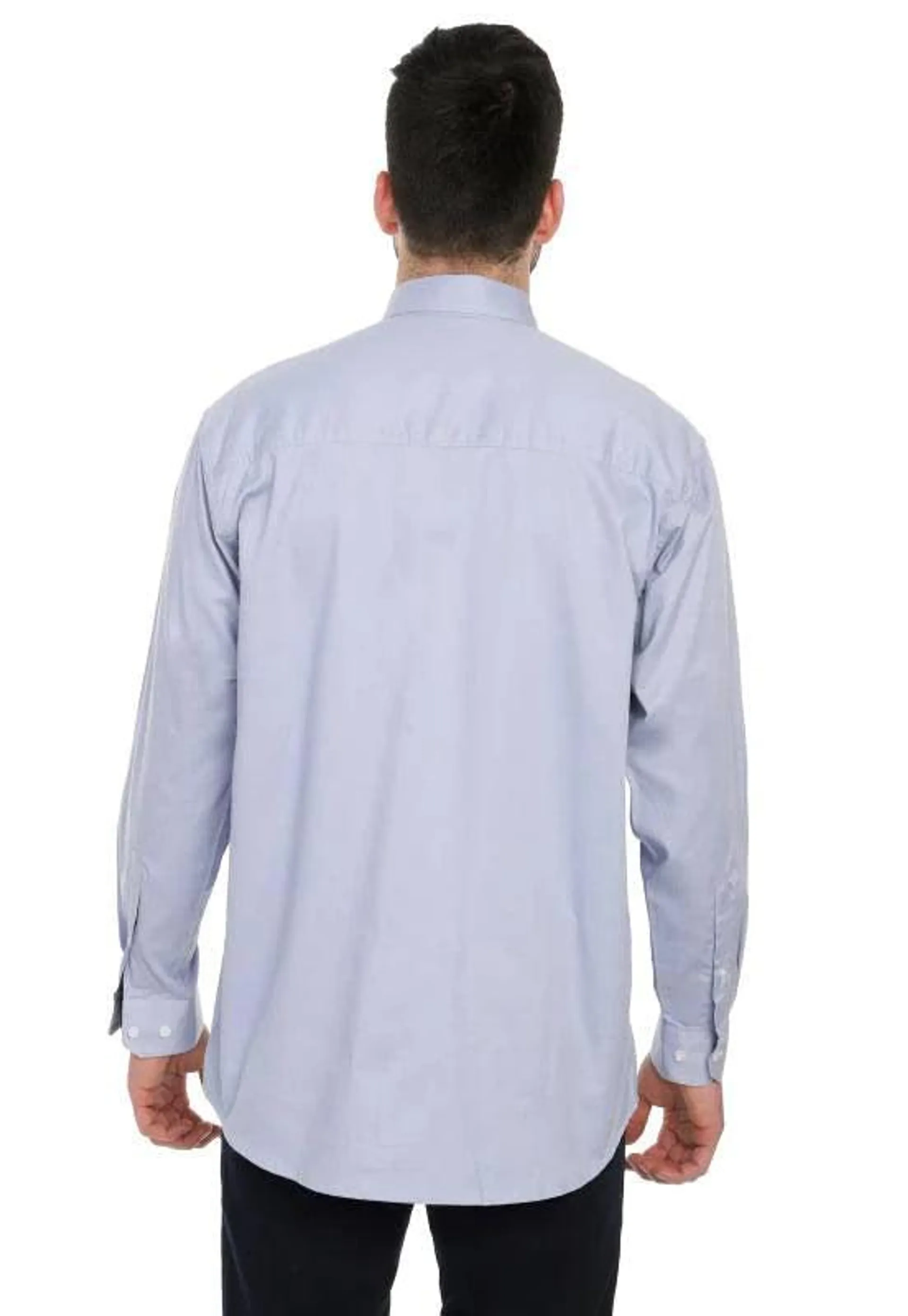 Camisa Basic Manga Larga Lec Lee para Hombre - Azul Claro