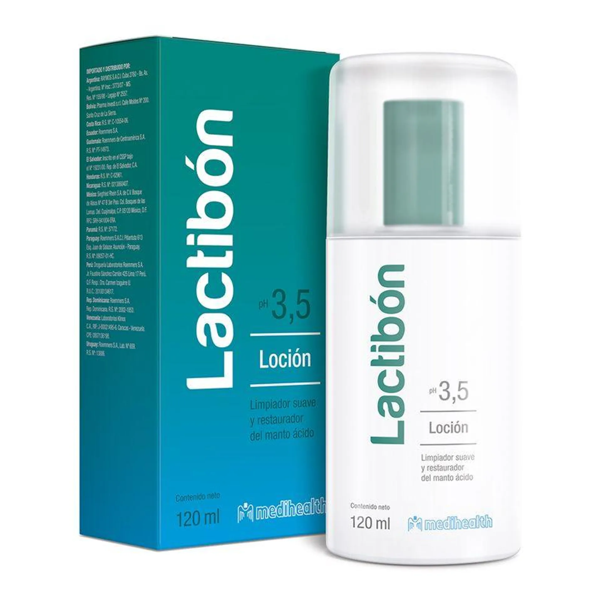 Loción Limpiadora y Restauradora Lactibon Ph 3.5 120 Ml