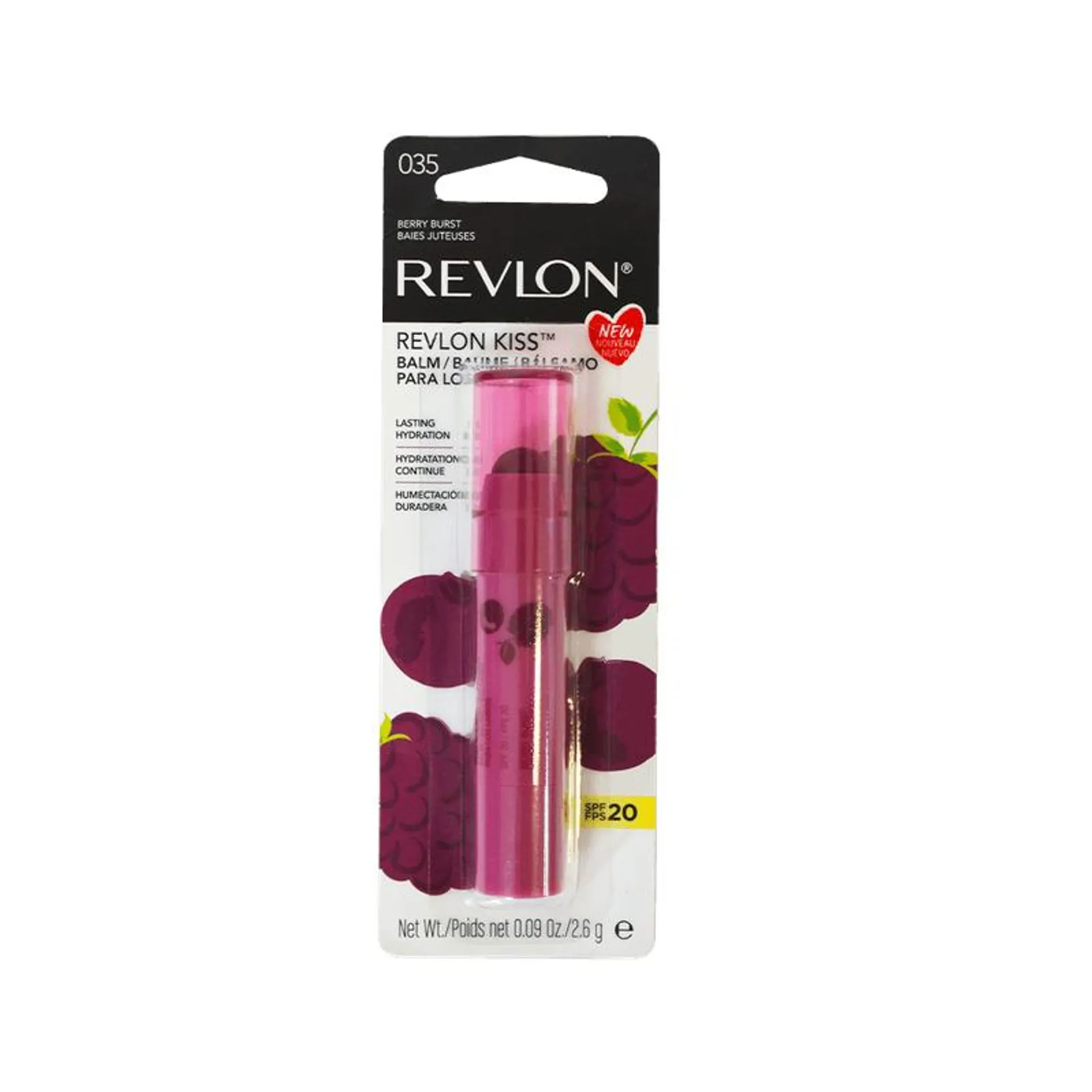 Balsamo Labial Revlon Kiss 035 Berry