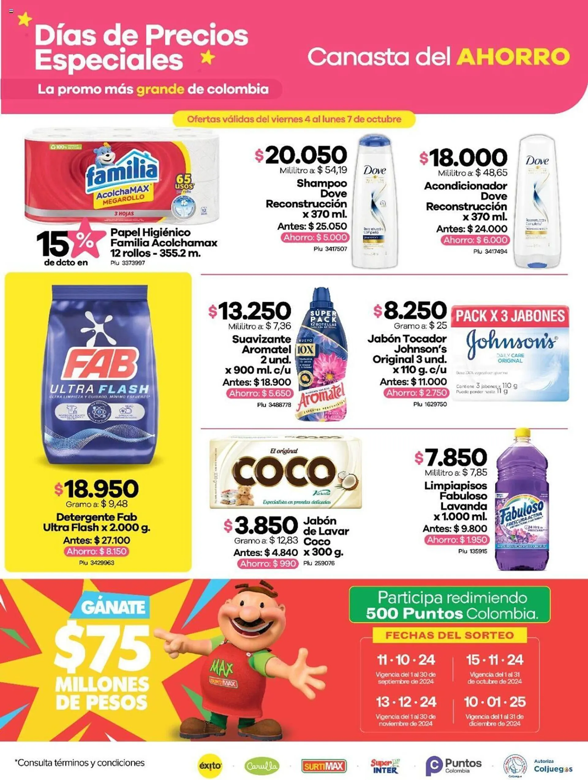 Catalogo de Catálogo Surtimax 4 de octubre al 7 de octubre 2024 - Pag 2