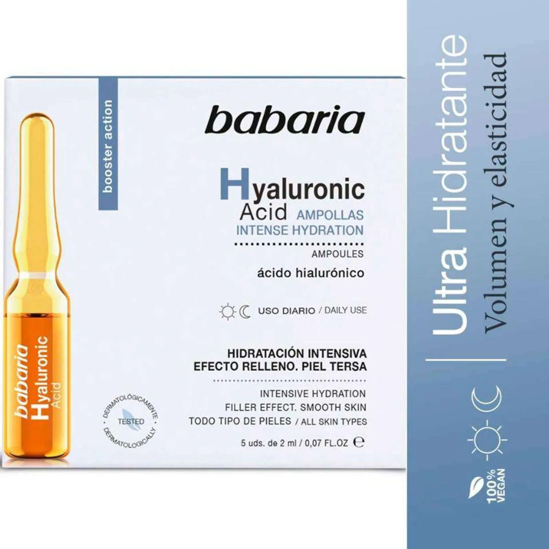 Ampolla Ácido Hialurónico Facial Babaria