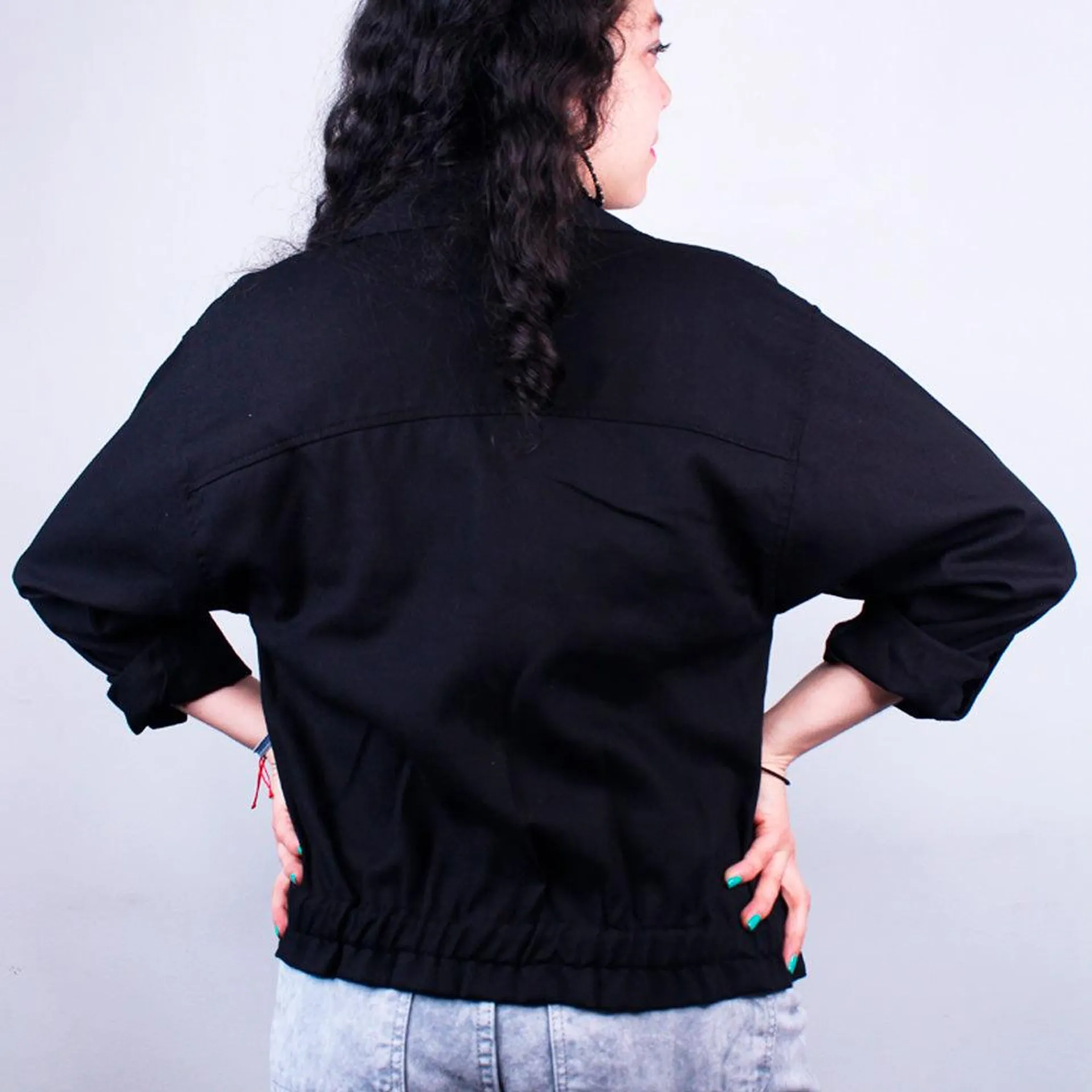 Chaqueta Casual Mujer Lec Lee Negro