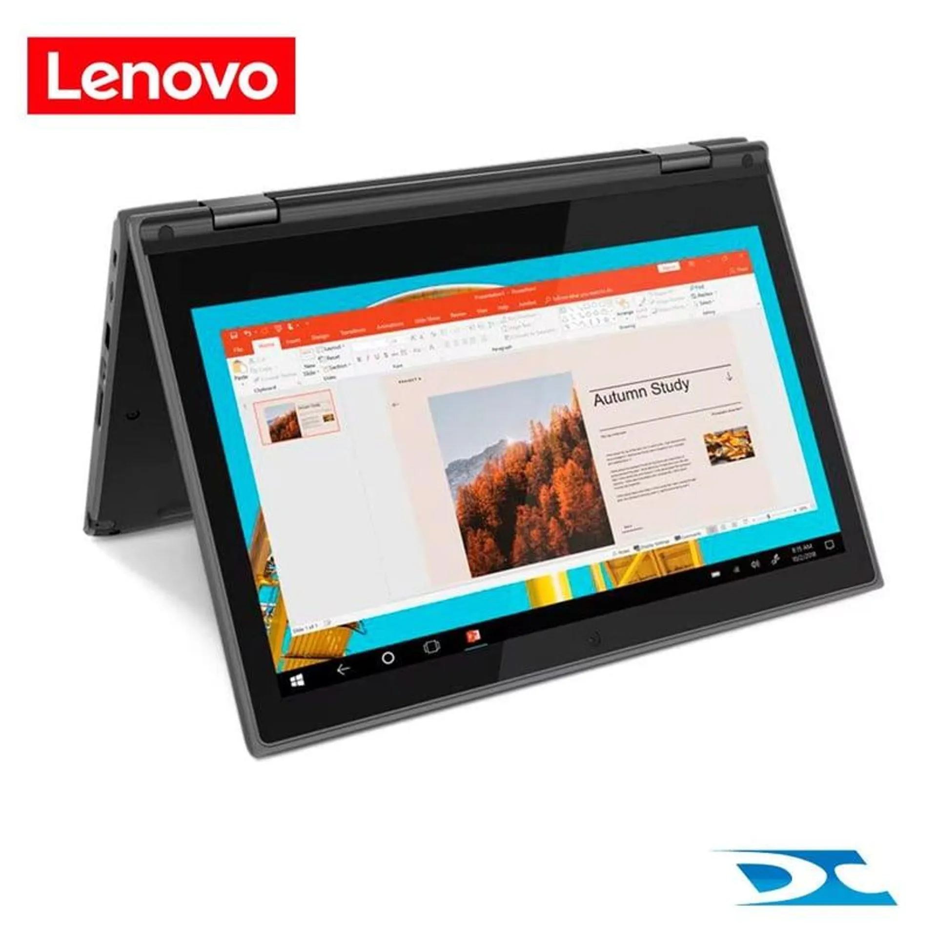 Portátil Convertible 2 en 1 Lenovo con Windows 11 PRO / 11"