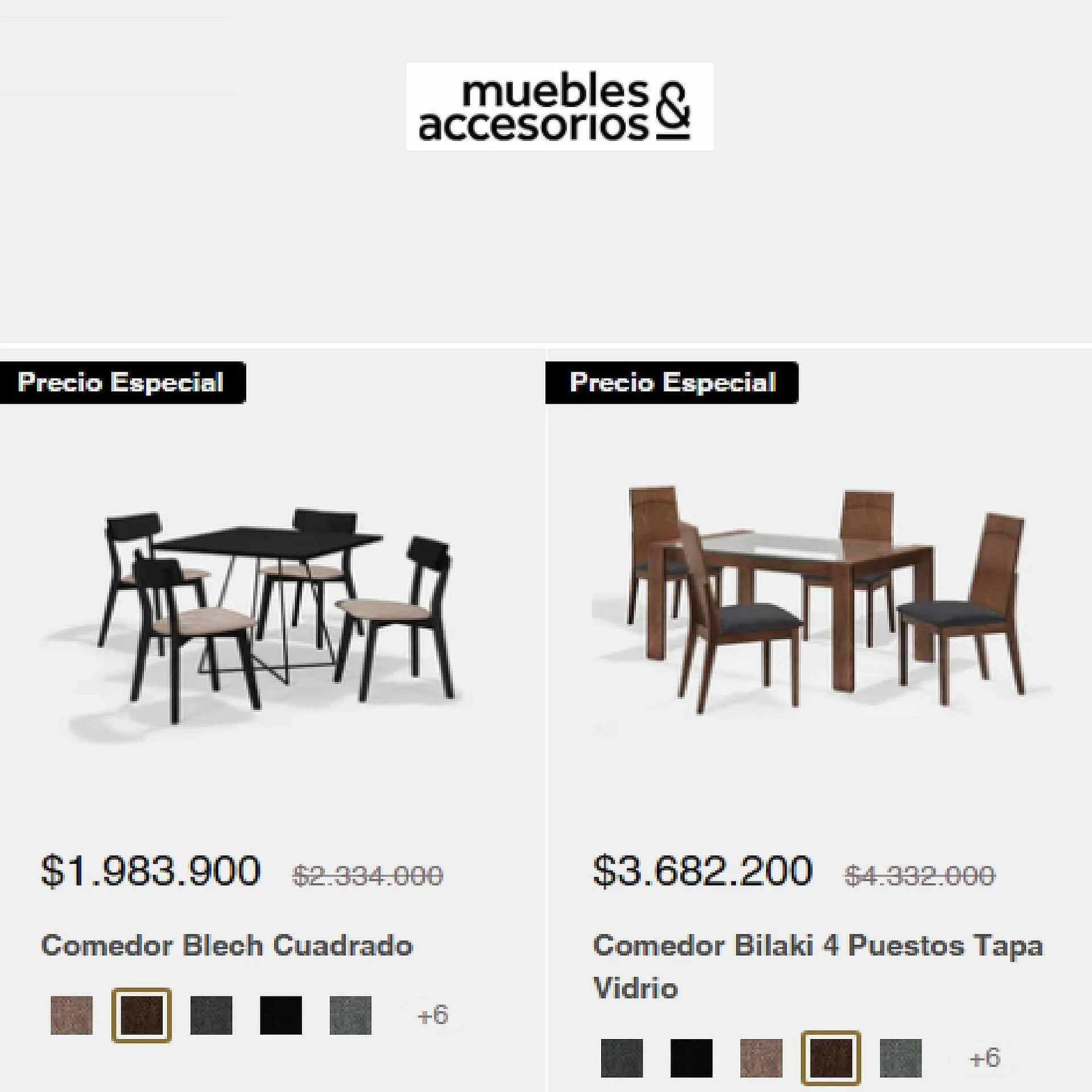 Catálogo Muebles & Accesorios - 1