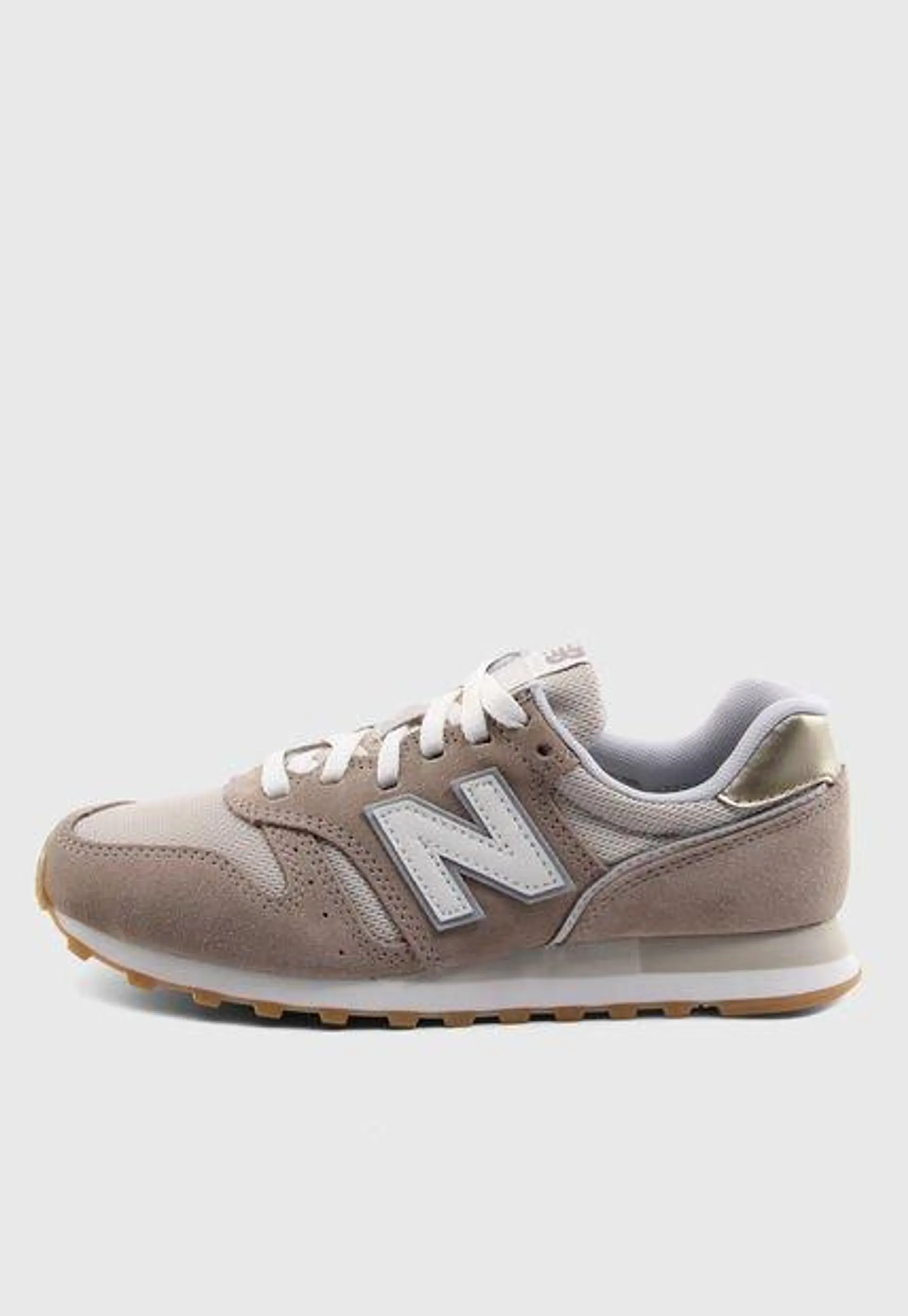 Tenis Lifestyle Nude-Blanco-Dorado New Balance 373