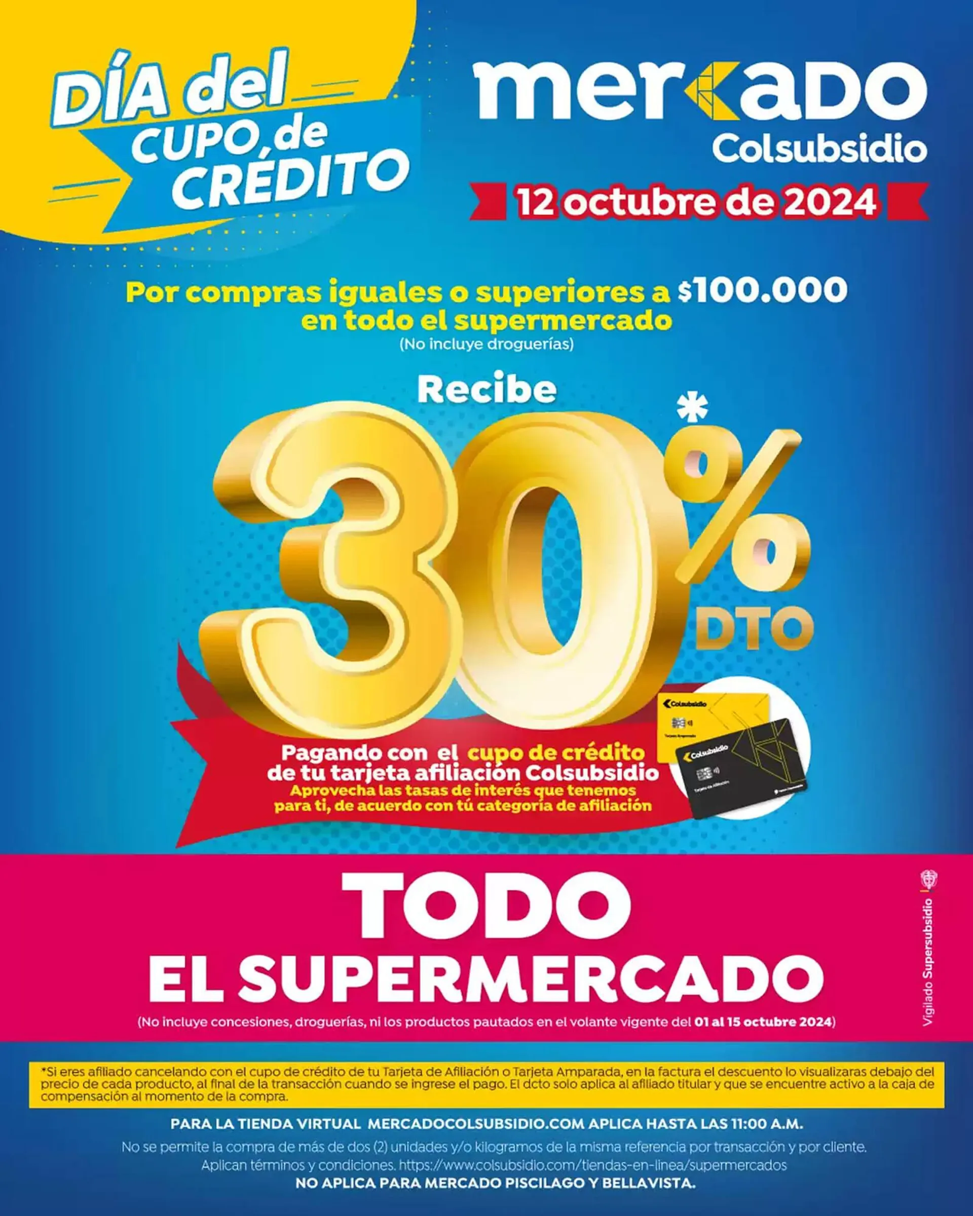 Catalogo de Catálogo Colsubsidio 12 de octubre al 26 de octubre 2024 - Pag 1