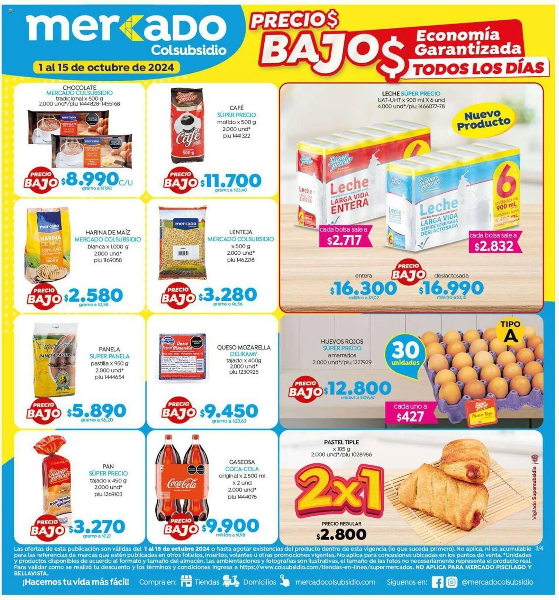 Catalogo de Catálogo Colsubsidio 1 de octubre al 15 de octubre 2024 - Pag 3