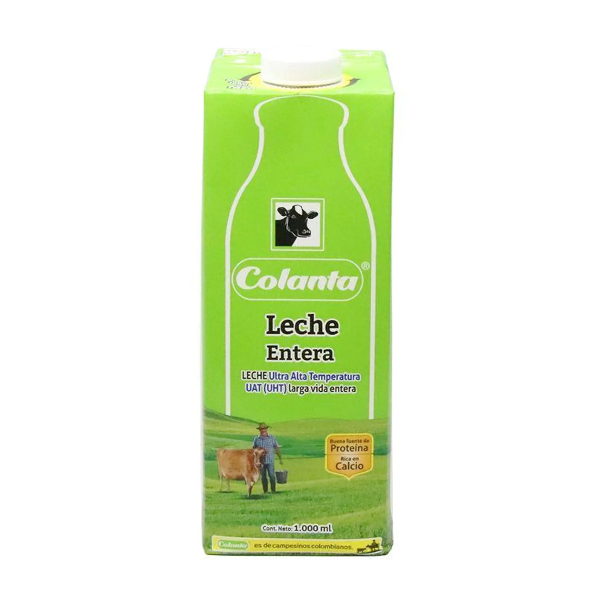 LECHE UHT ENTERA CAJA COLANTA x 1000ML