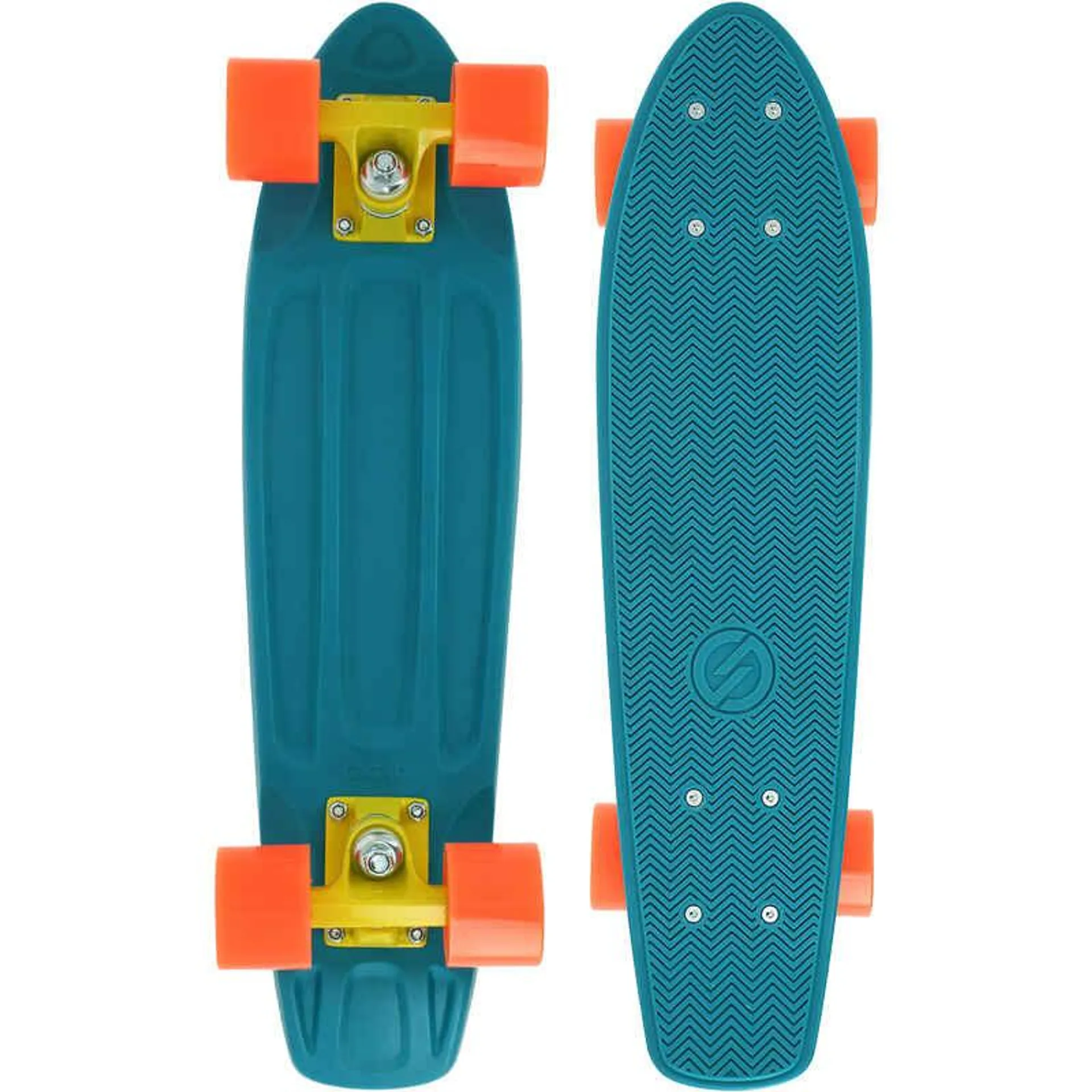 SKATEBOARD CRUISER YAMBA 100 AZUL CORAL