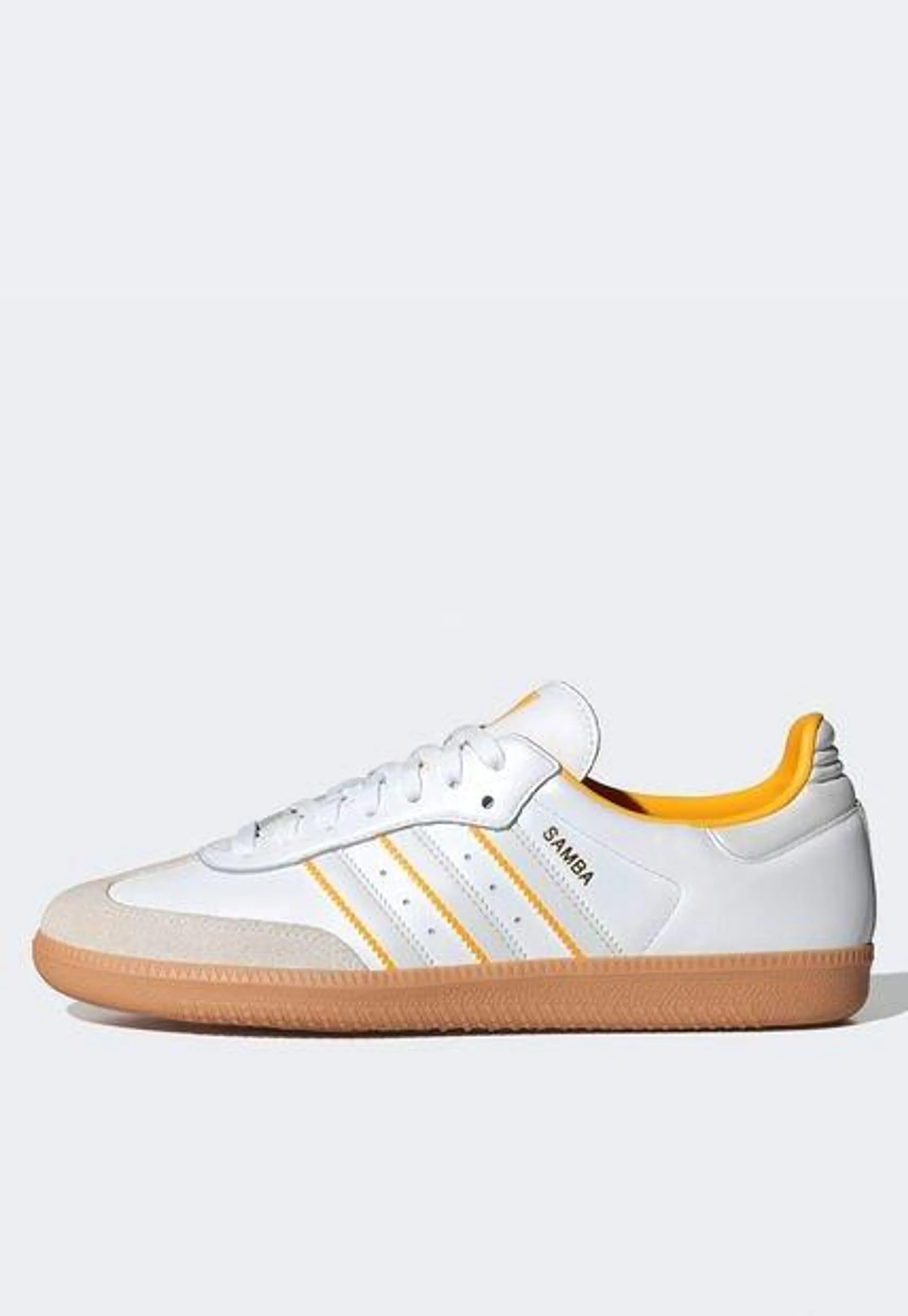 Tenis Lifestyle Blanco-Amarillo-Gris adidas Originals Samba OG