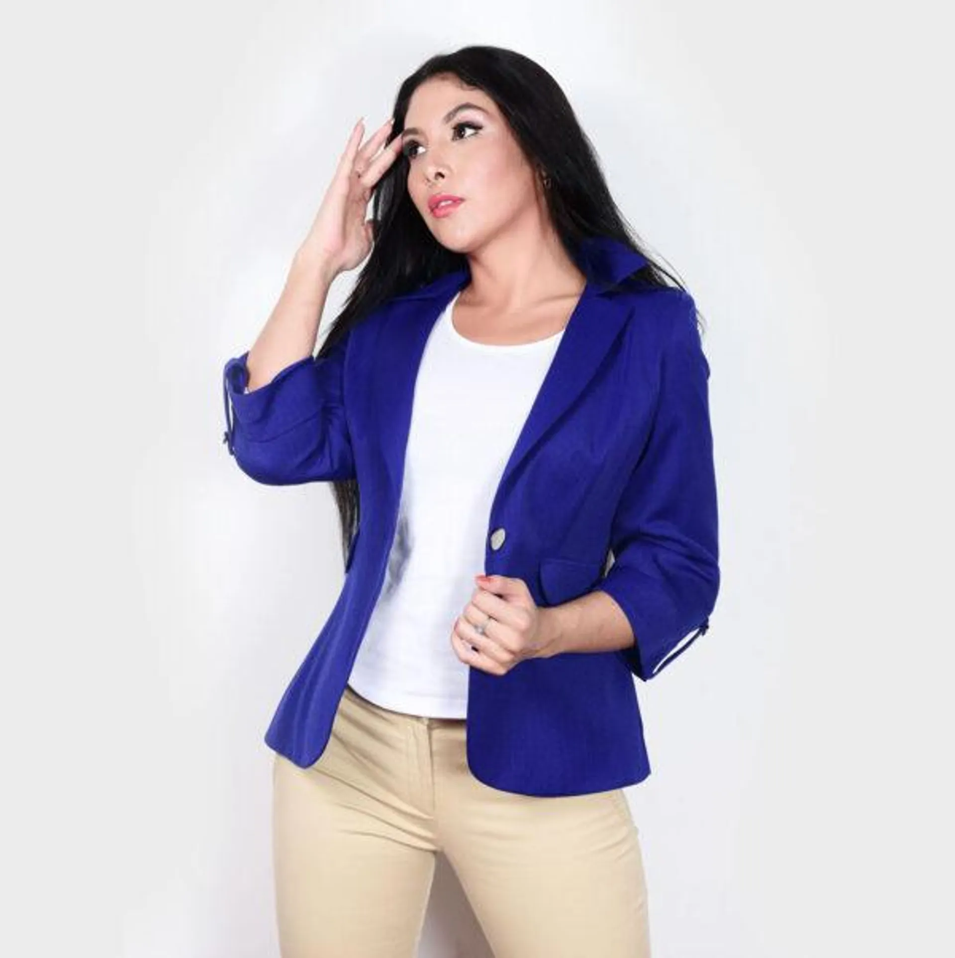 Chaqueta Azul