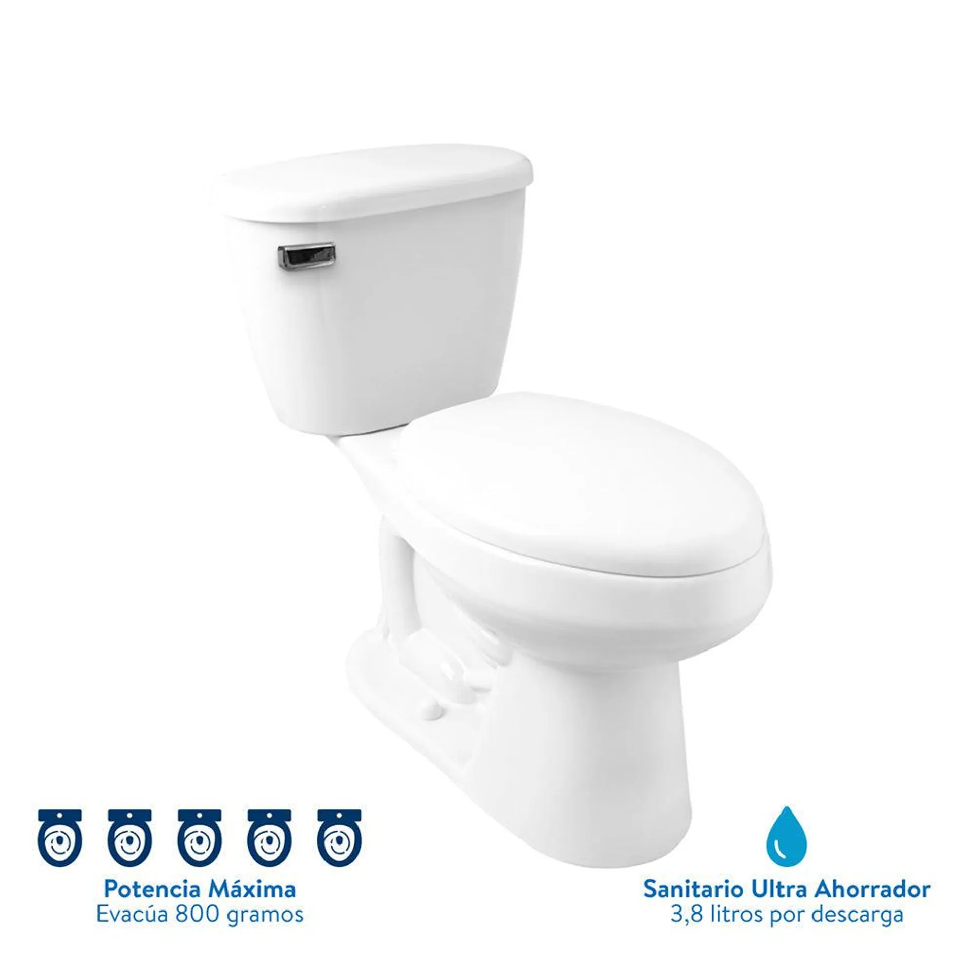 Sanitario Corona Power One blanco
