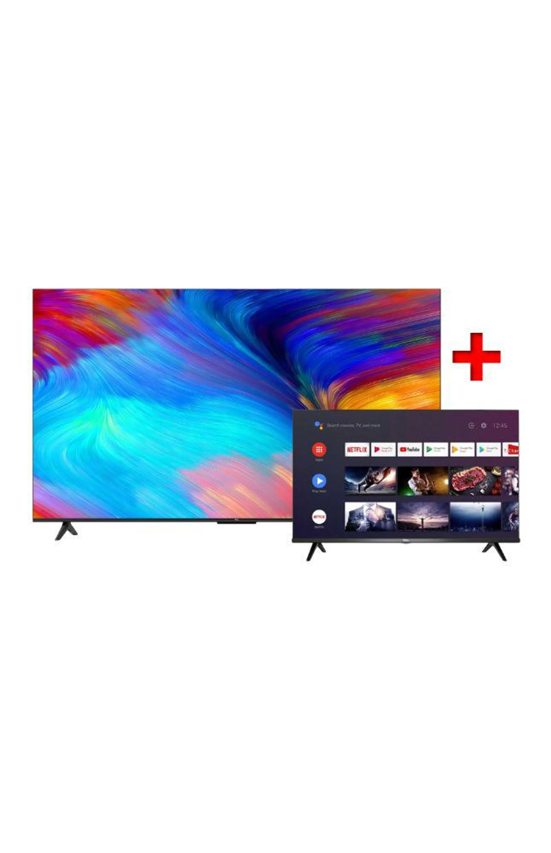 Combo TV TCL 50" 50P635 LED UHD Google TV + TCL 32" HD 2K Android 32S60A