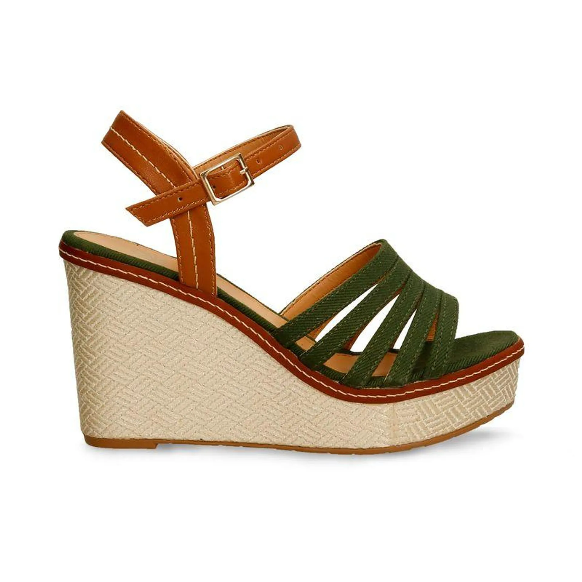 Sandalias Verde Bata Hika Mujer