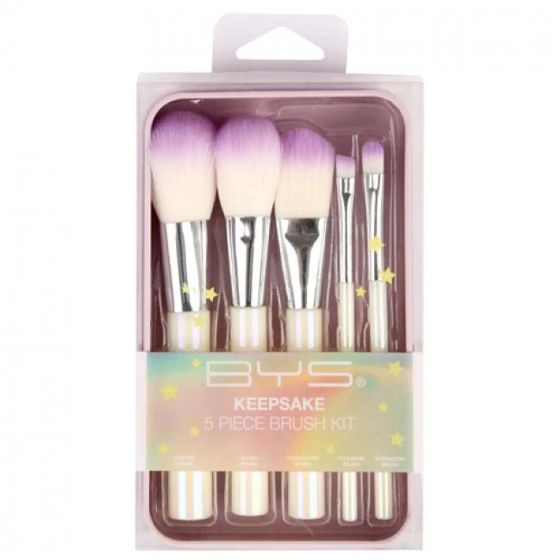 Set De Brochas Bys Unicornio 5 Piezas