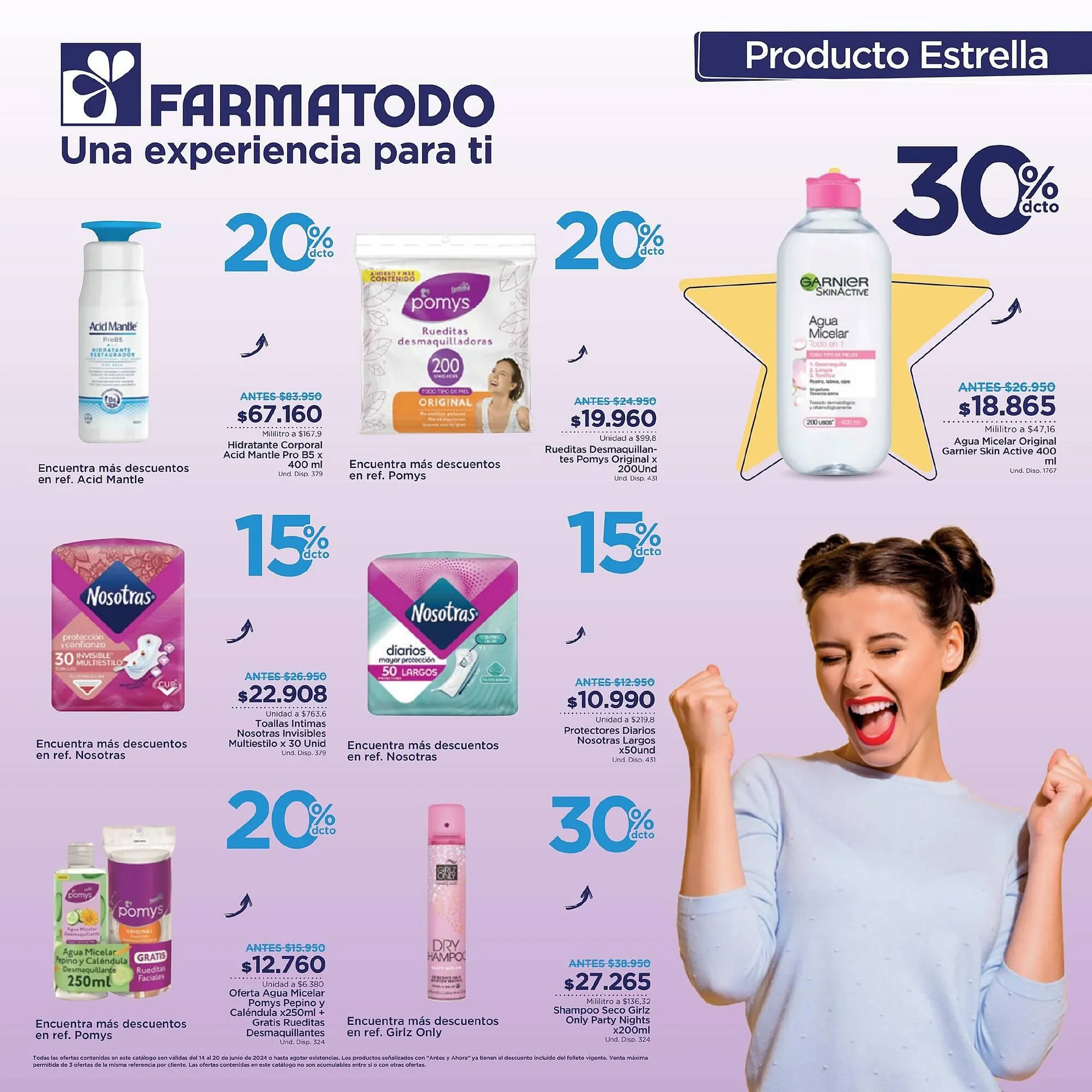 Catalogo de Catálogo FarmaTodo 14 de junio al 20 de junio 2024 - Pag 1